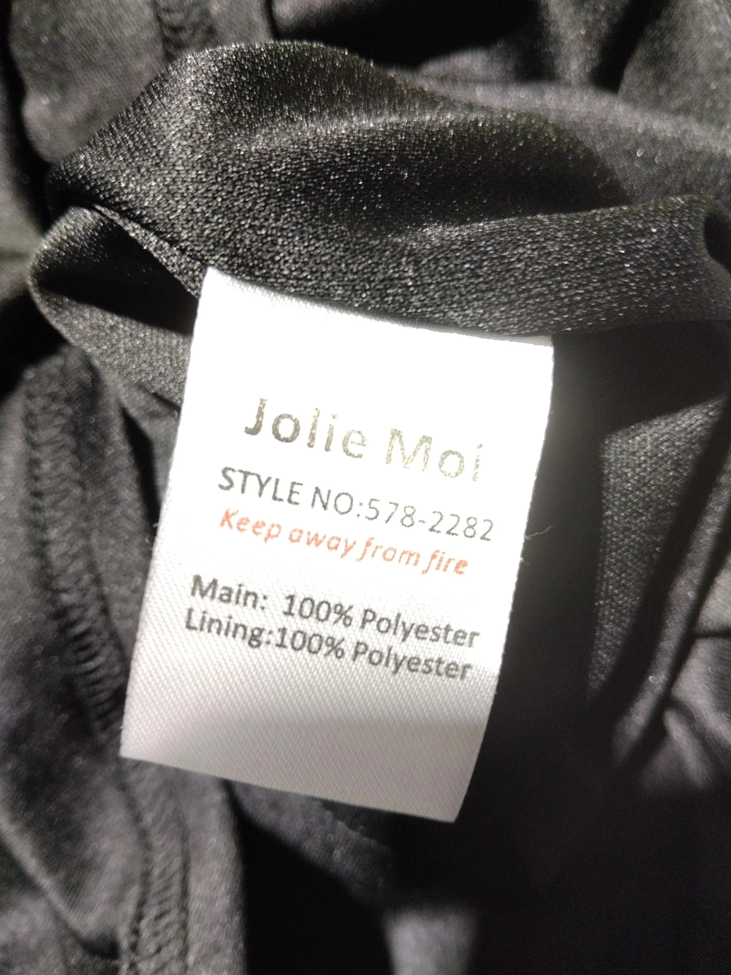 Jolie Moi Jumper Midi Dress UK16 in Black - Image 6