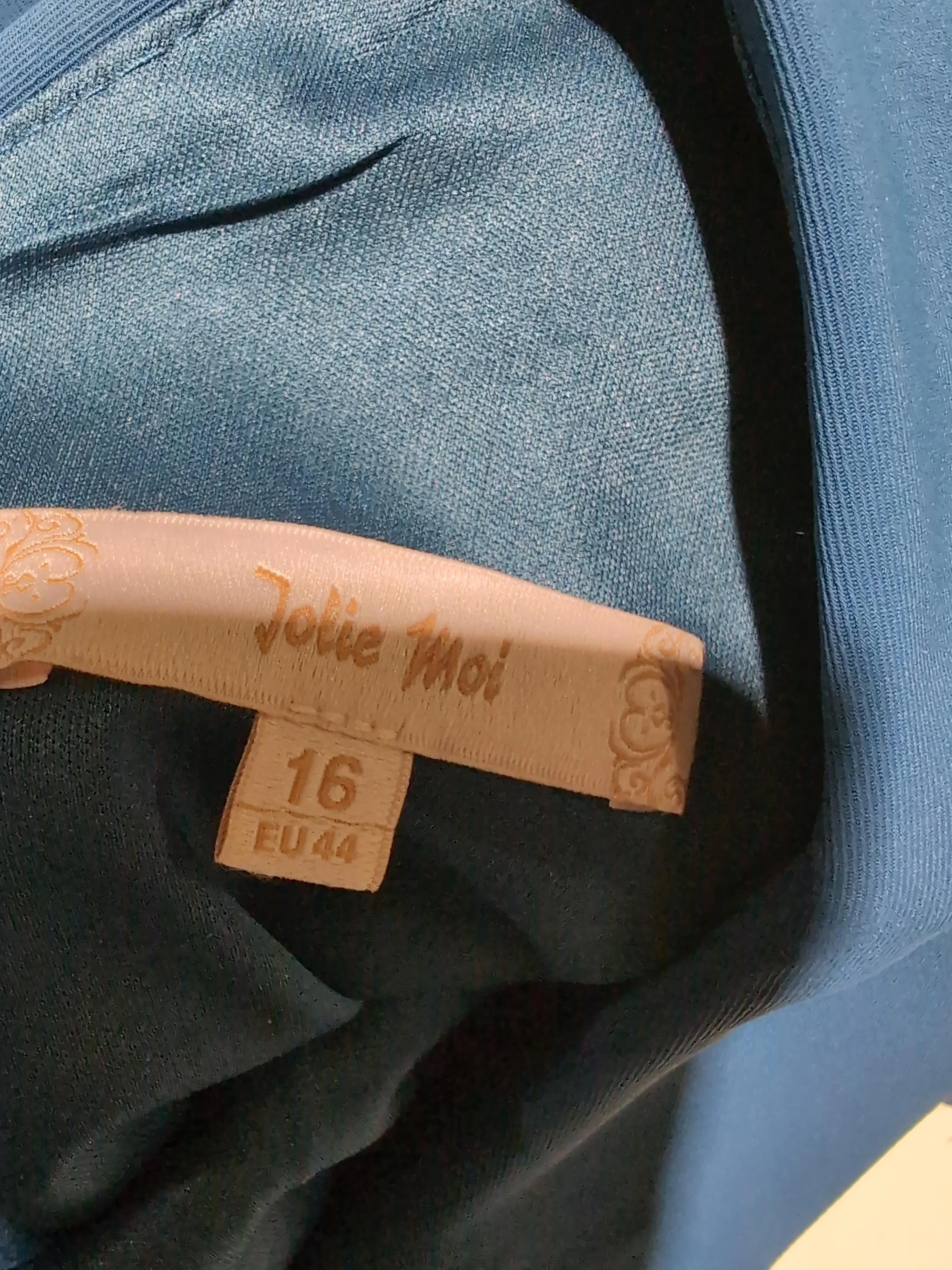 Jolie Moi Shirt Midi Dress UK16 in Blue - Image 6
