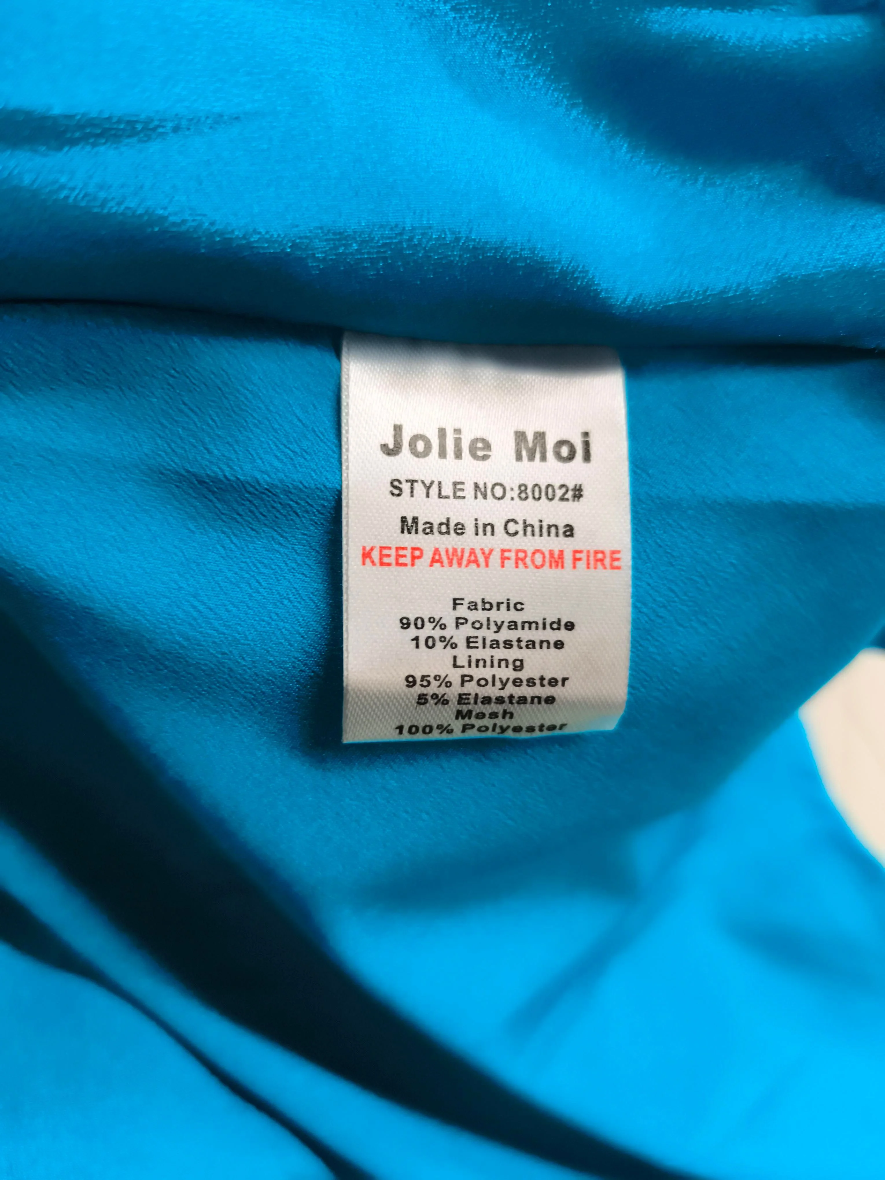 Jolie Moi Skater Mini Dress UK8 in Blue - Image 6