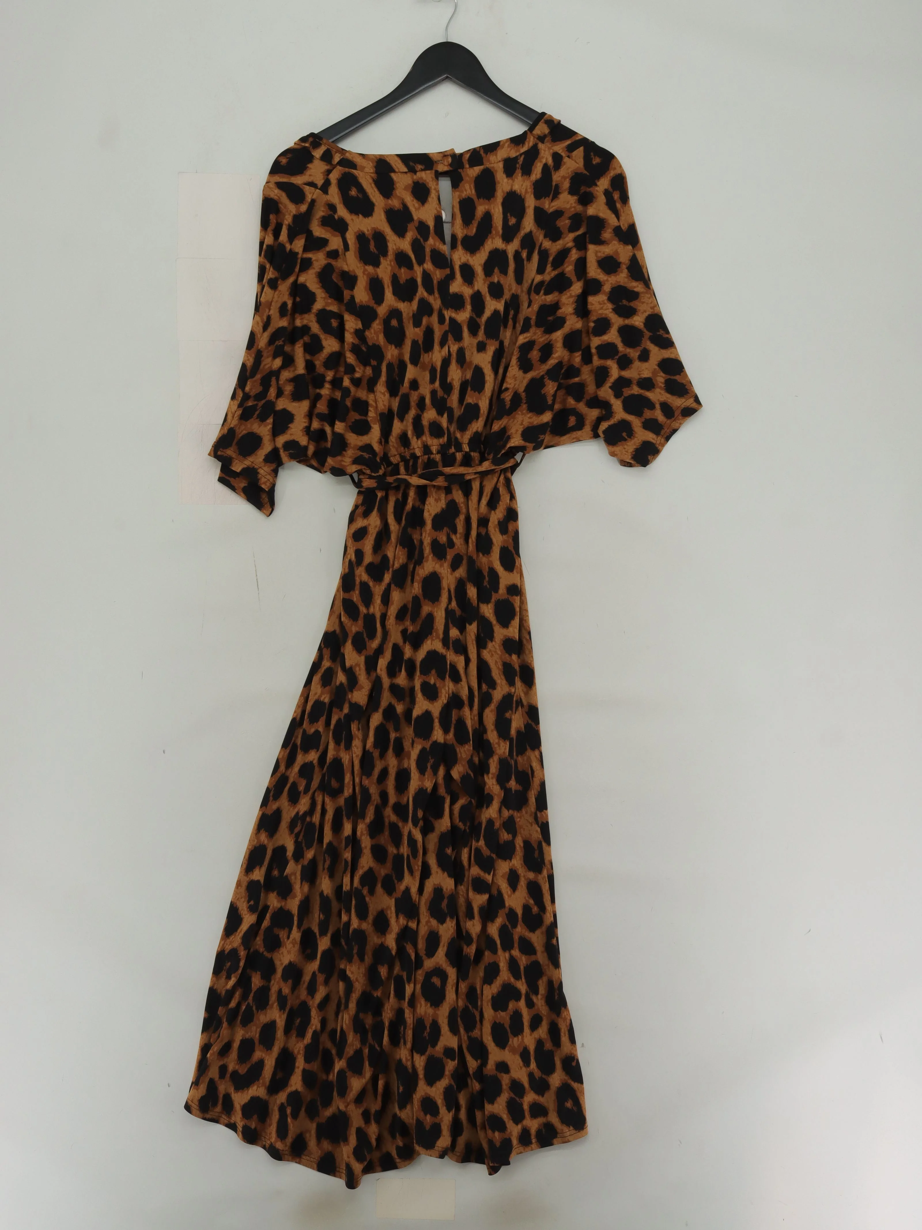Jolie Moi Women's Jumpsuit UK 10 Brown Polyester with Elastane, Viscose Jumpsuit - Image 2