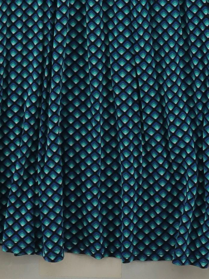 Jolie Moi Wrap Midi Dress UK12 in Blue - Image 4