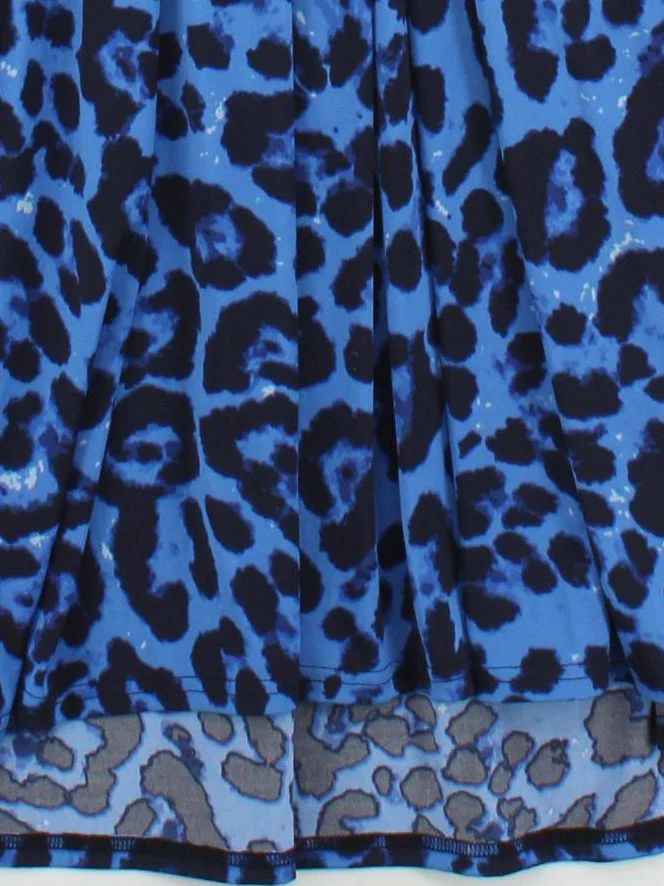 Jolie Moi Wrap Midi Dress UK16 in Blue - Image 4