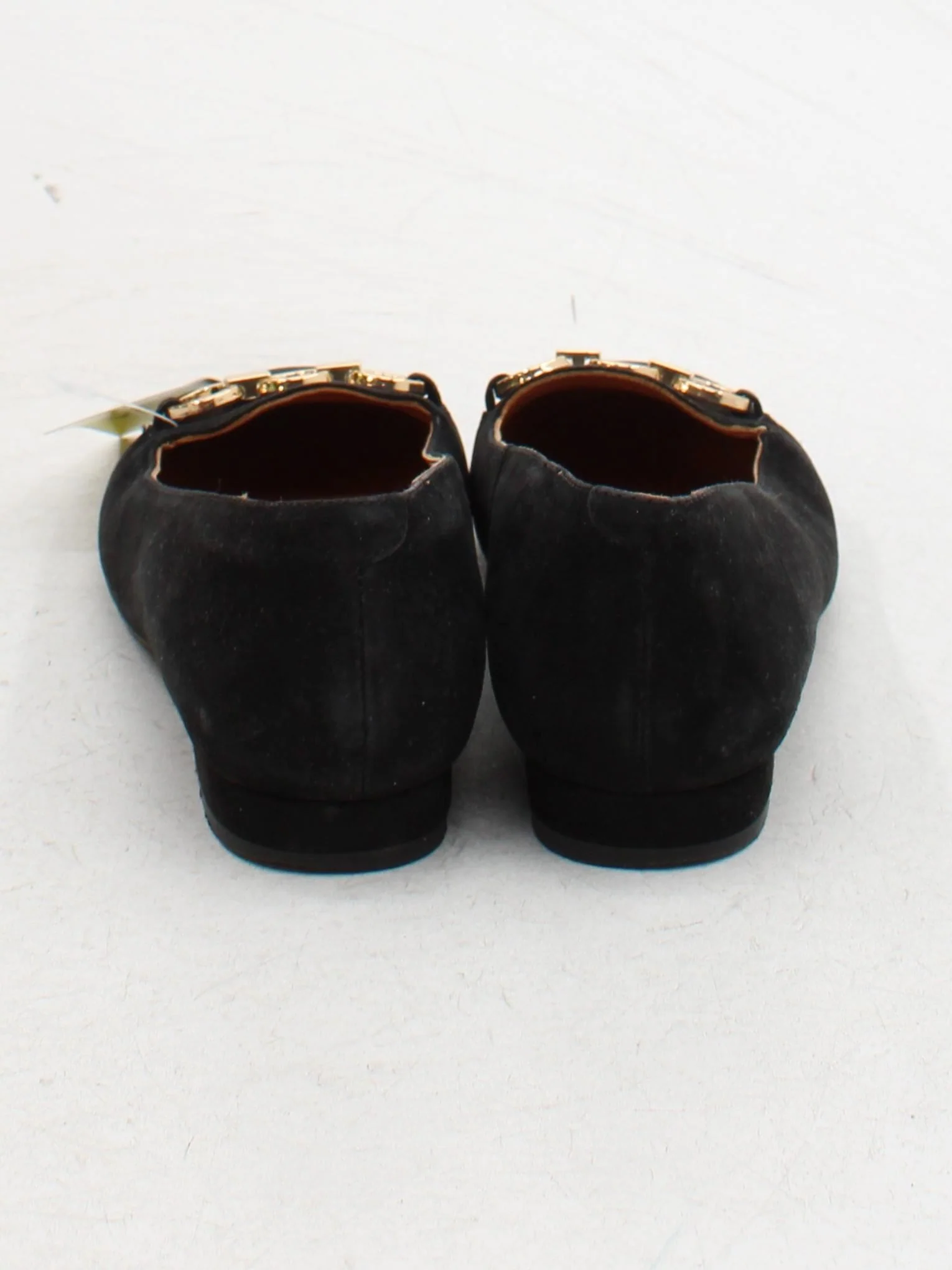 Jones Bootmaker Women's Flat Shoes UK 4.5 Black 100% Suede Loafer - Image 3