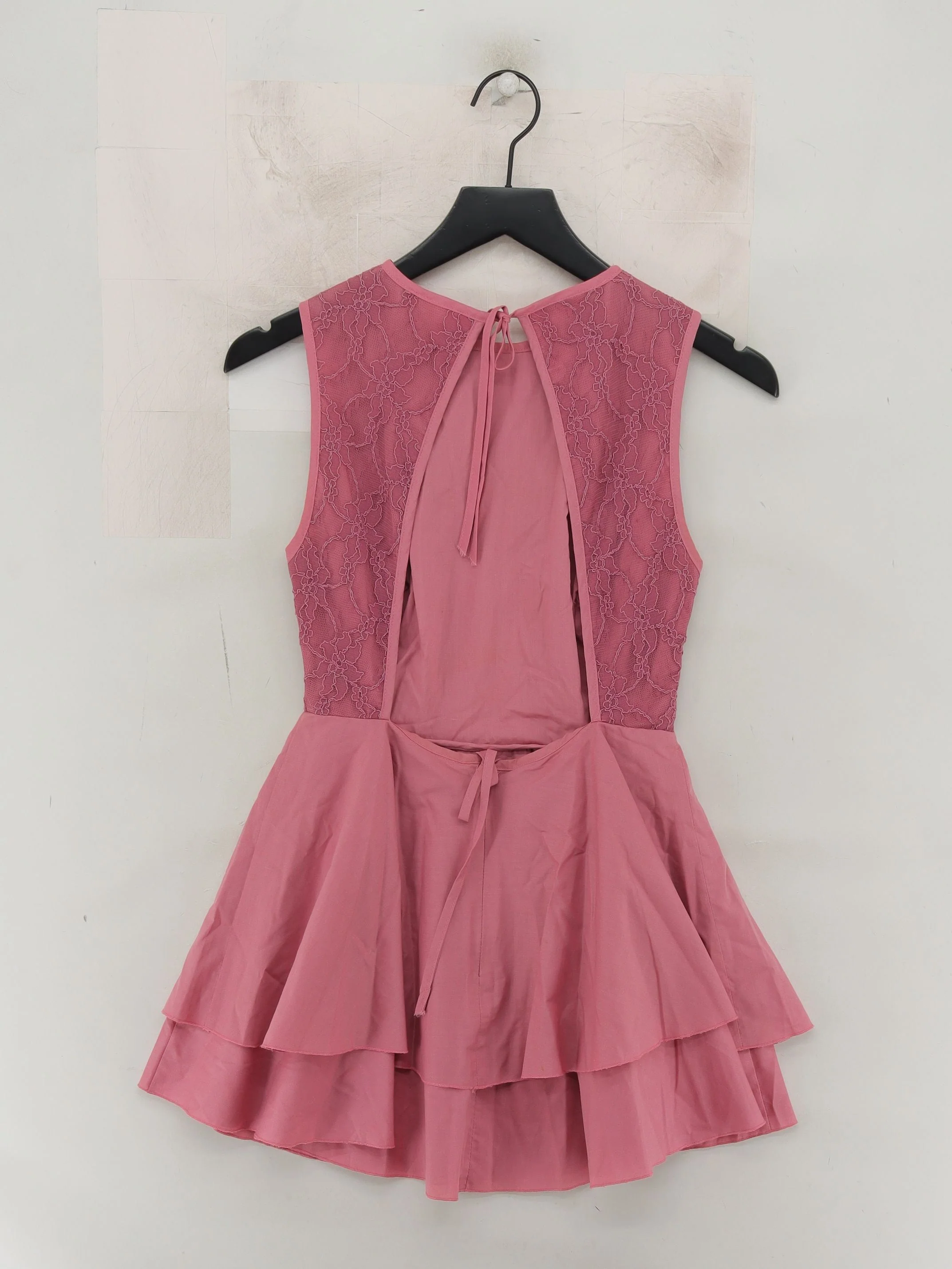 Jones + Jones Skater Mini Dress UK12 in Pink - Image 2