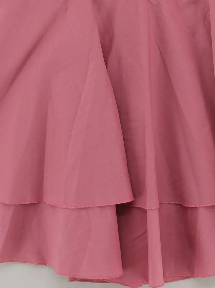 Jones + Jones Skater Mini Dress UK12 in Pink - Image 4