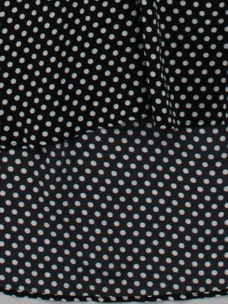 Jones New York Women's Blouse L Black 100% Polyester Basic - Image 4