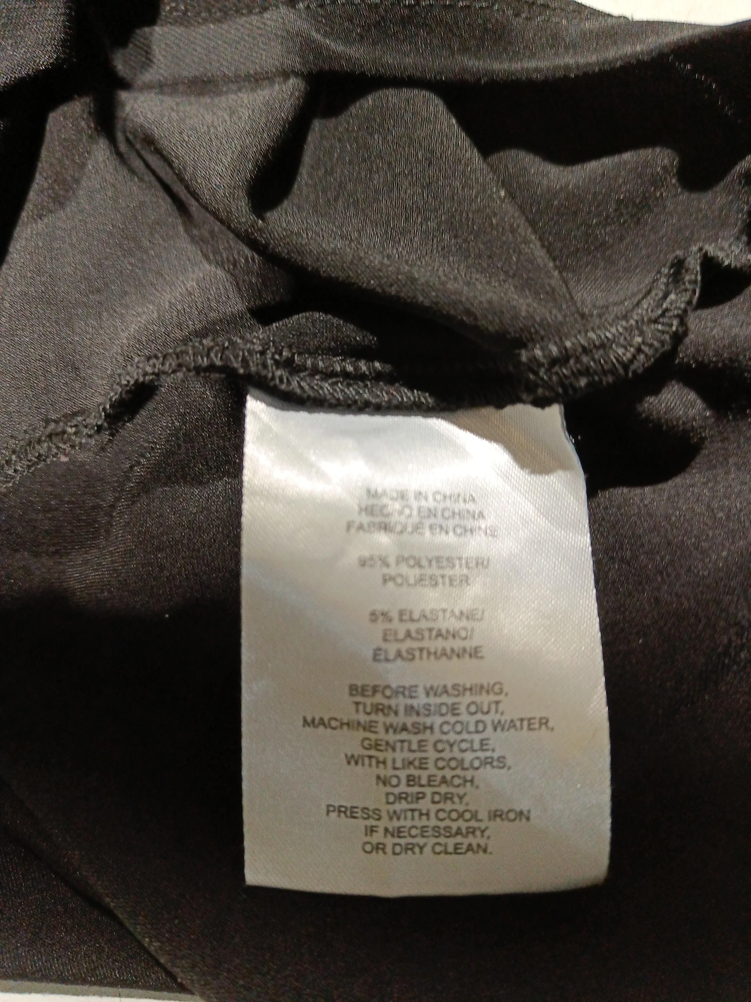 Jones New York Women's Top S Black Polyester with Elastane Basic - Image 6