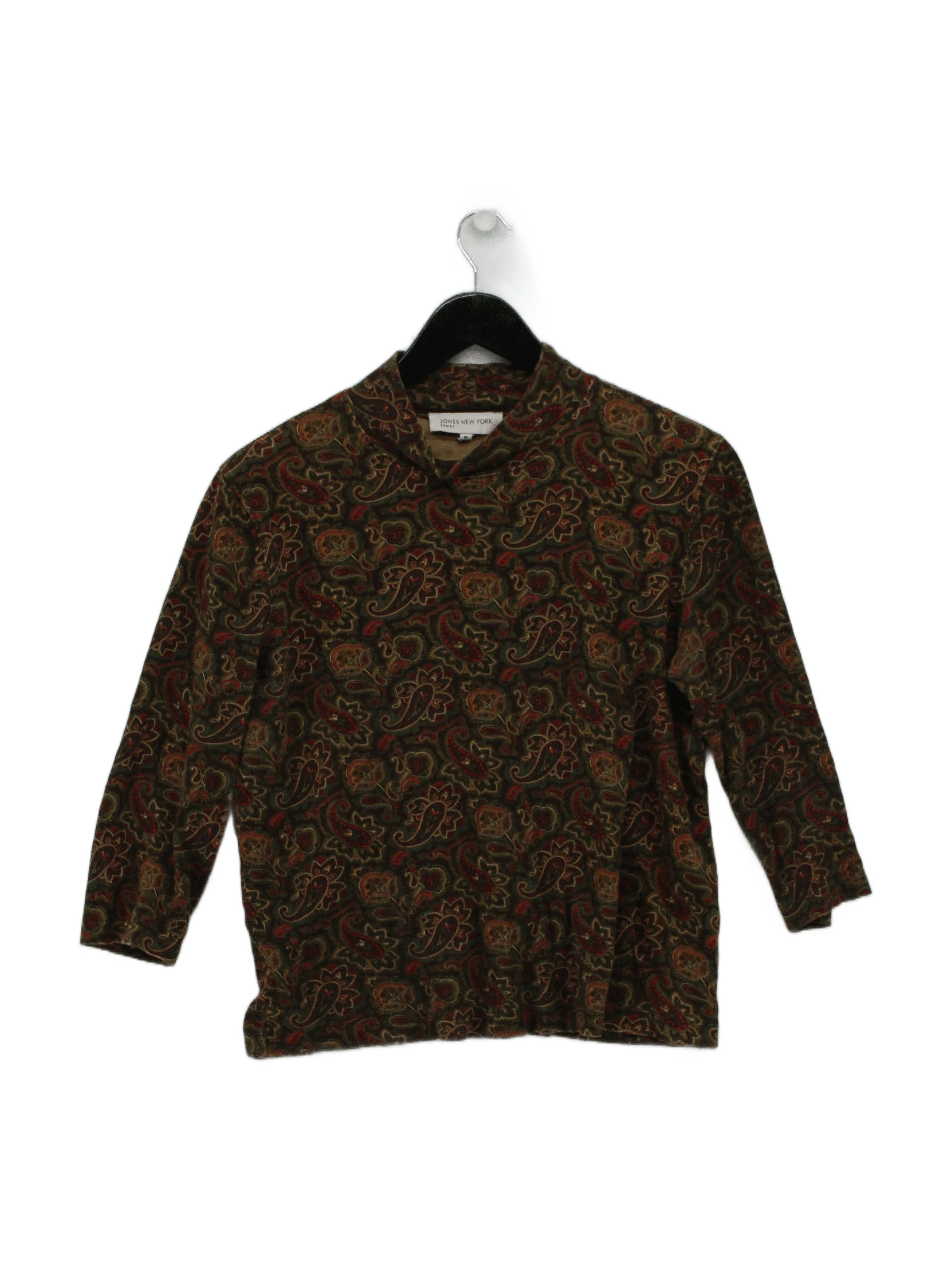 Jones New York Women's Top UK 10 Multi 100% Cotton Basic