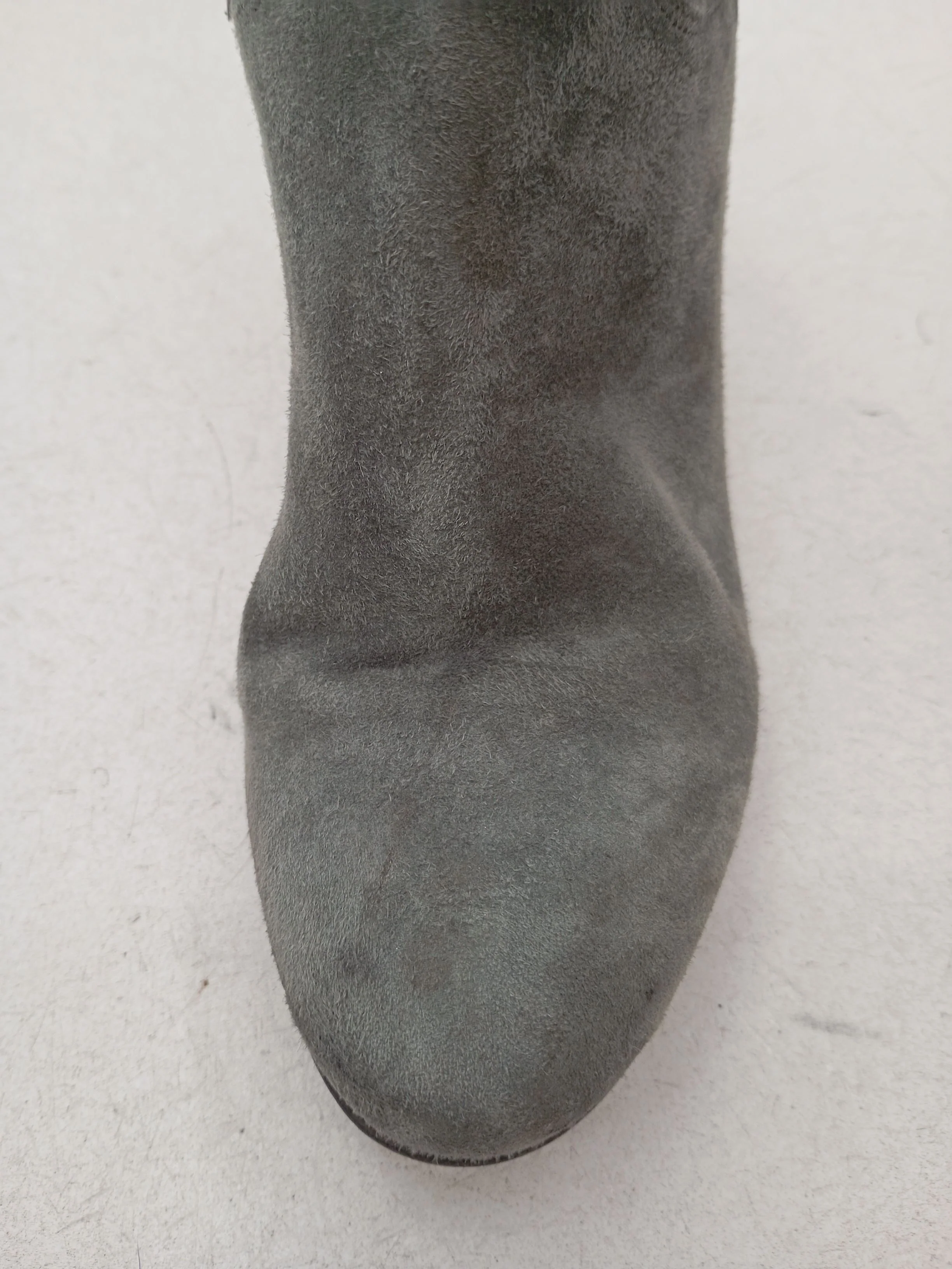 Jones Women's Boots UK 5 Grey 100% Suede Riding Boot - Image 8
