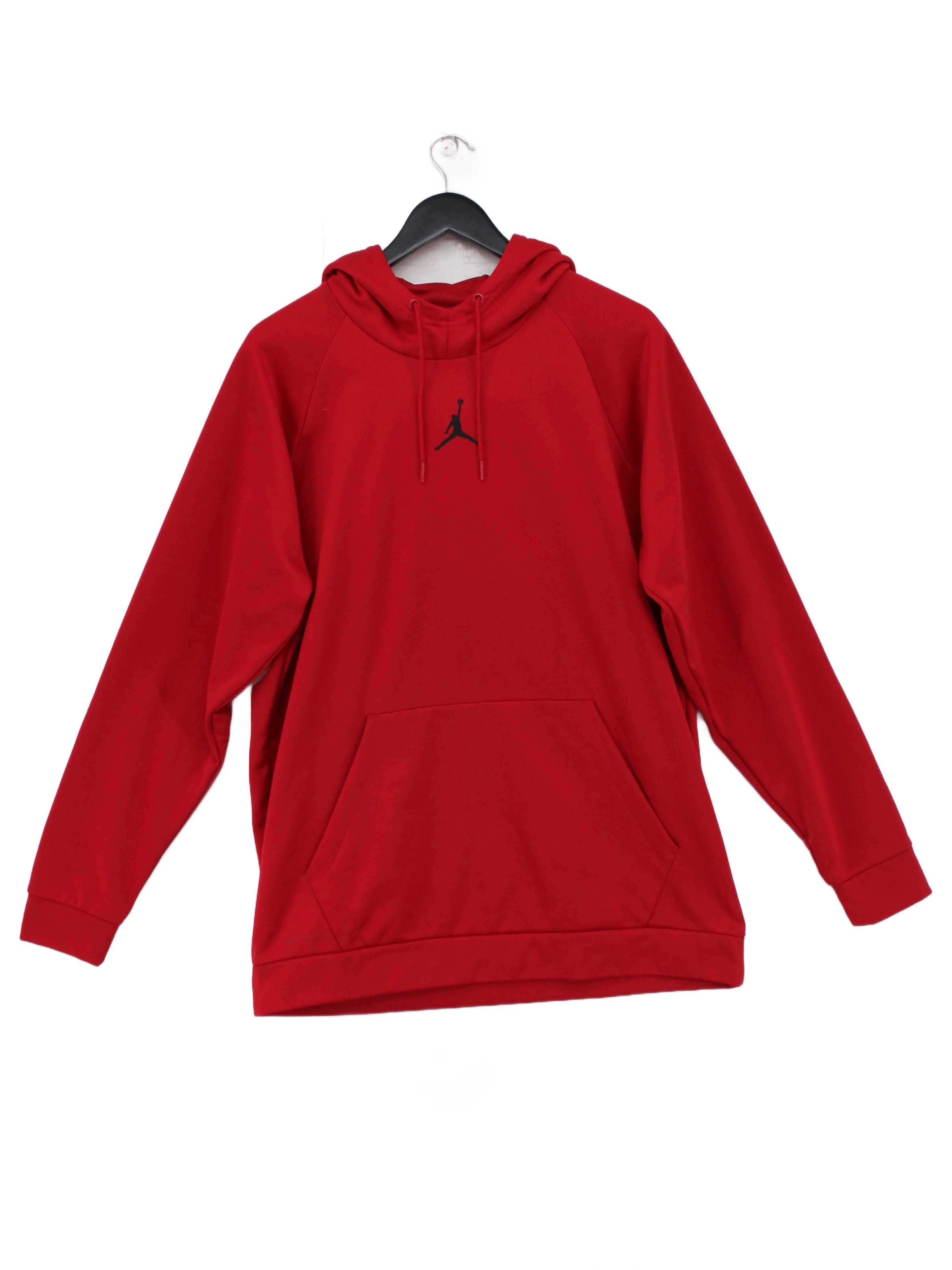 Jordan Men's Hoodie XL Red 100% Polyester Pullover