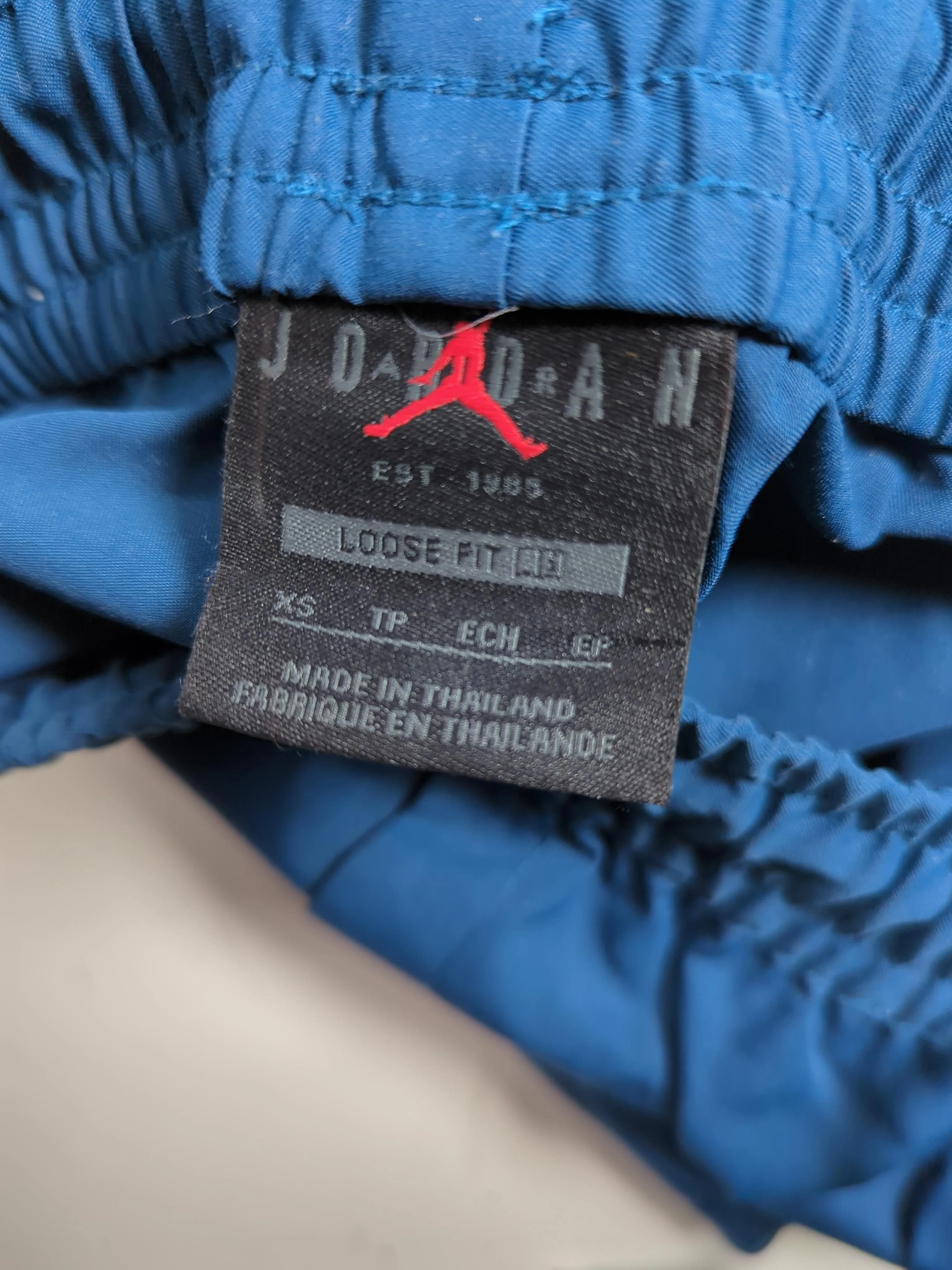 Jordan Men's Sports Bottoms XS Blue 100% Other Sweatpants - Image 5