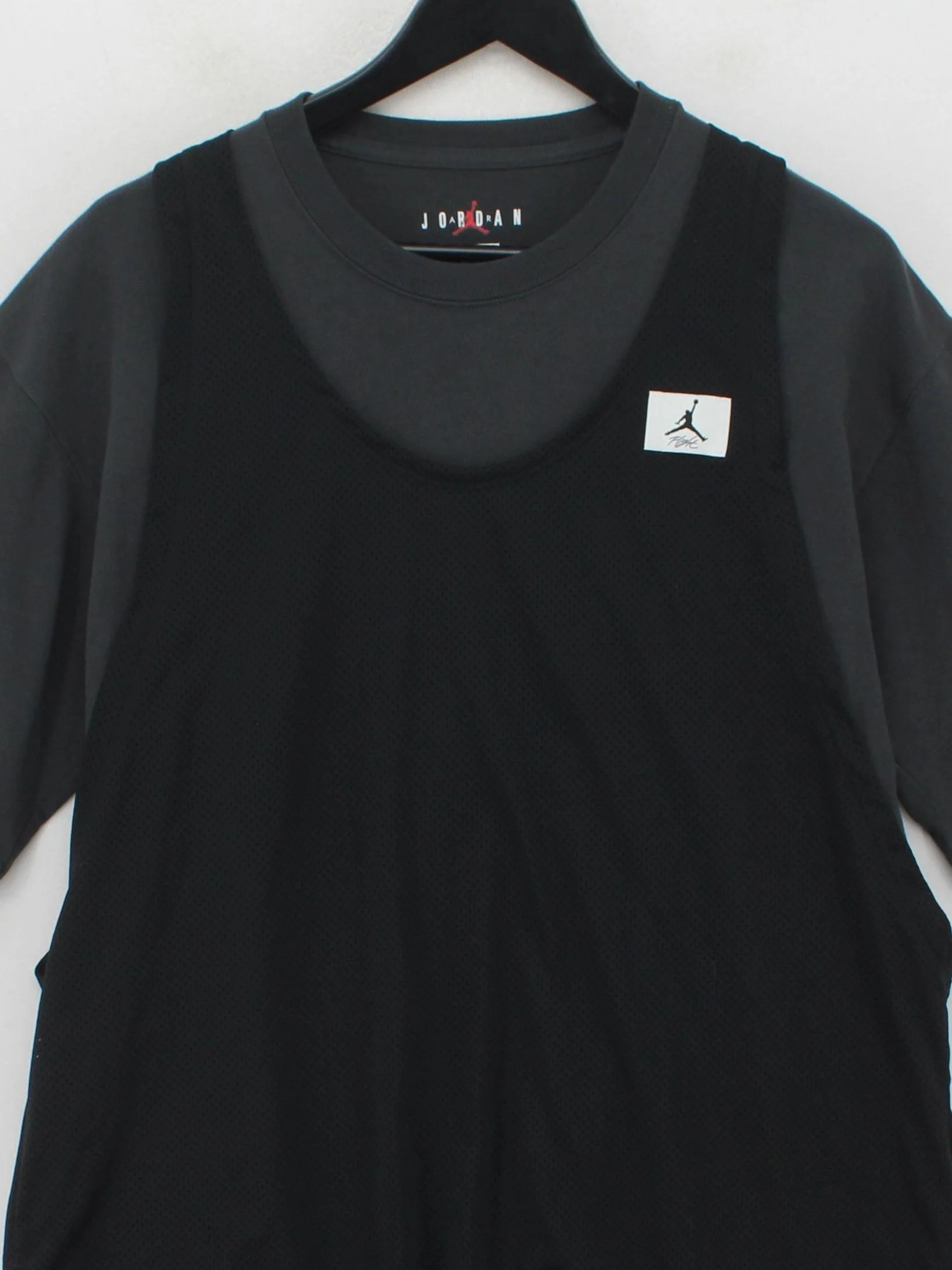 Jordan Men's T-Shirt XS Grey 100% Polyester Round Neck Basic - Image 3