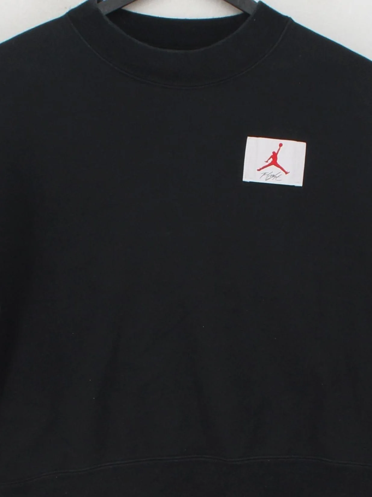 Jordan Women's Hoodie S Black Cotton with Polyester Pullover - Image 3
