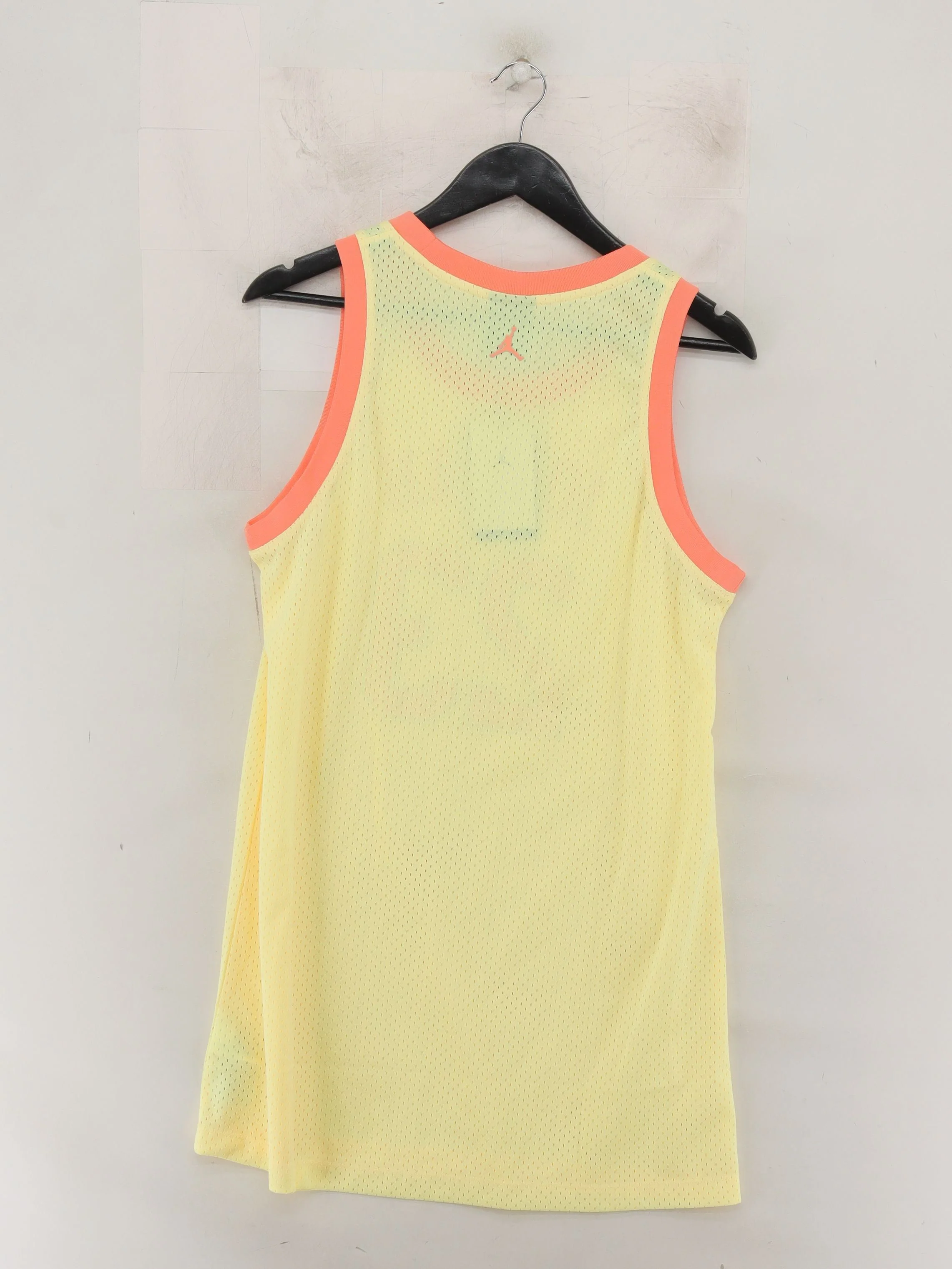 Jordan Women's Top S Yellow Graphic 100% Polyester Sleeveless Round Neck Basic - Image 2