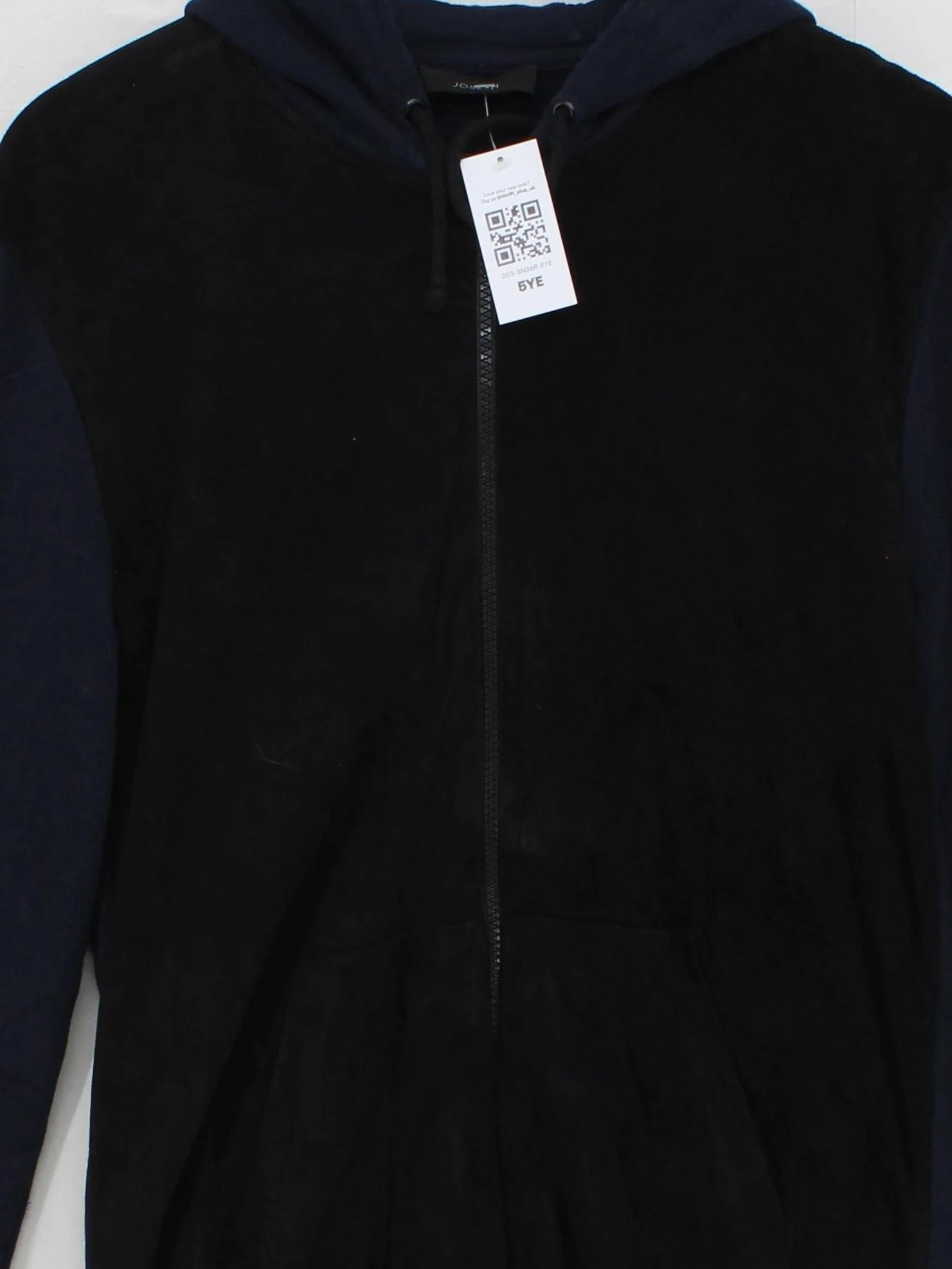 Joseph Men's Hoodie M Multi Leather with Cotton Pullover - Image 3