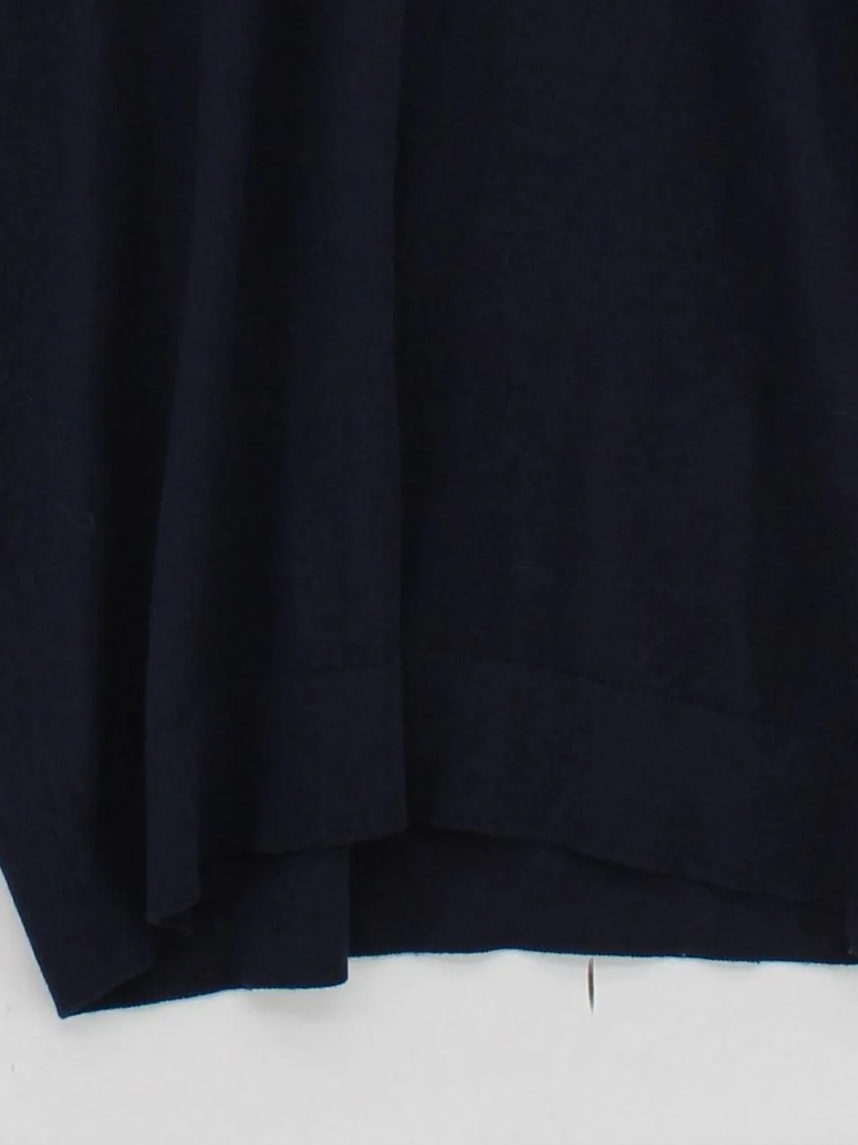 Joseph Men's Jumper M Blue Wool with Leather Round Neck Pullover - Image 4