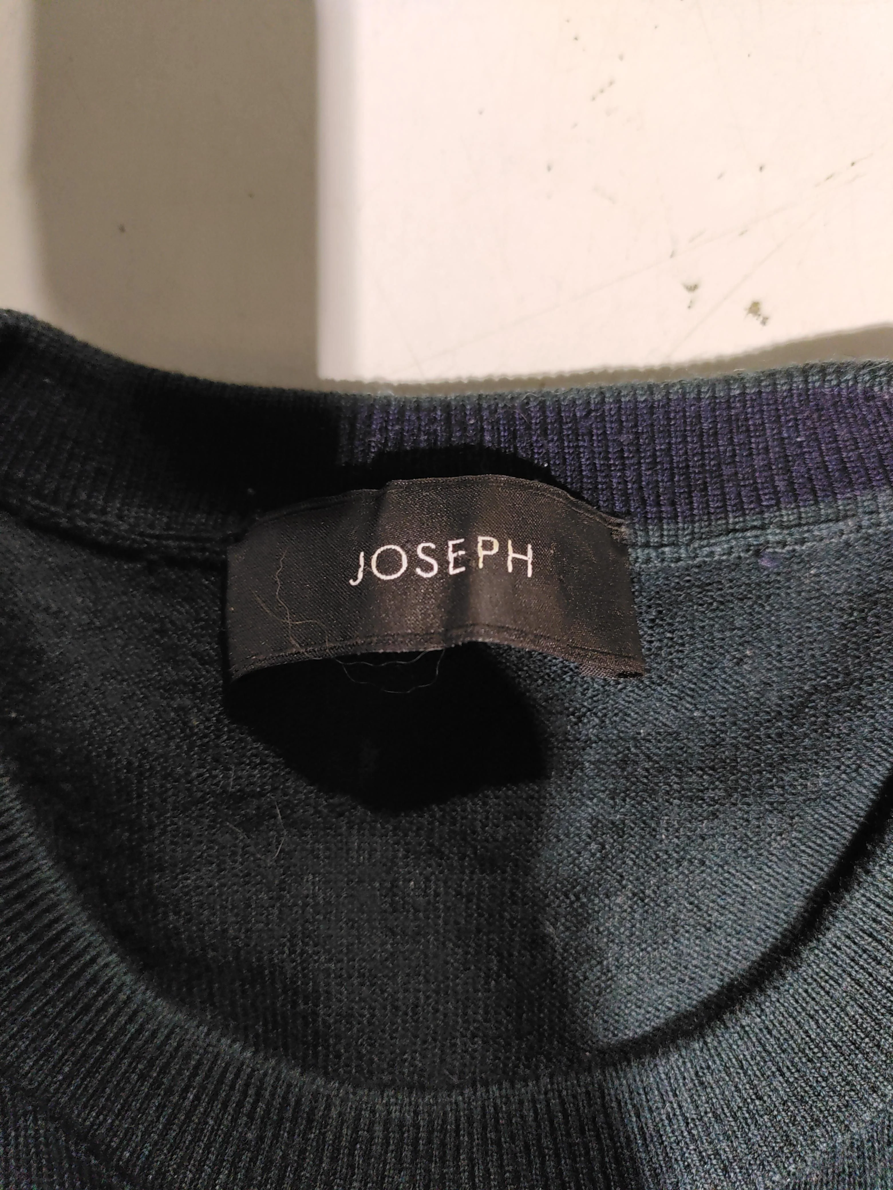 Joseph Men's Jumper M Green 100% Wool Round Neck Pullover - Image 5