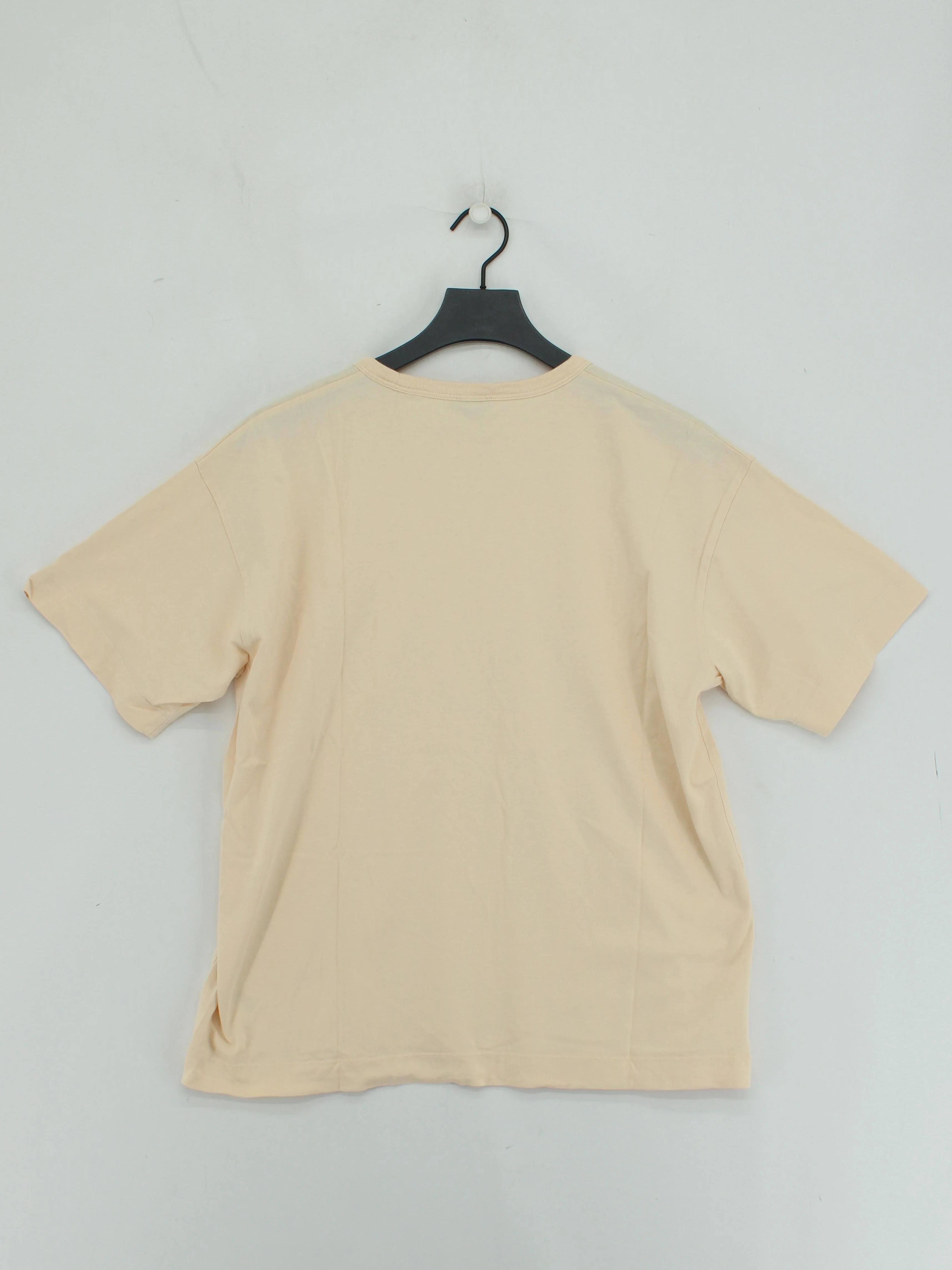Joseph Men's T-Shirt L Cream 100% Cotton Basic - Image 2