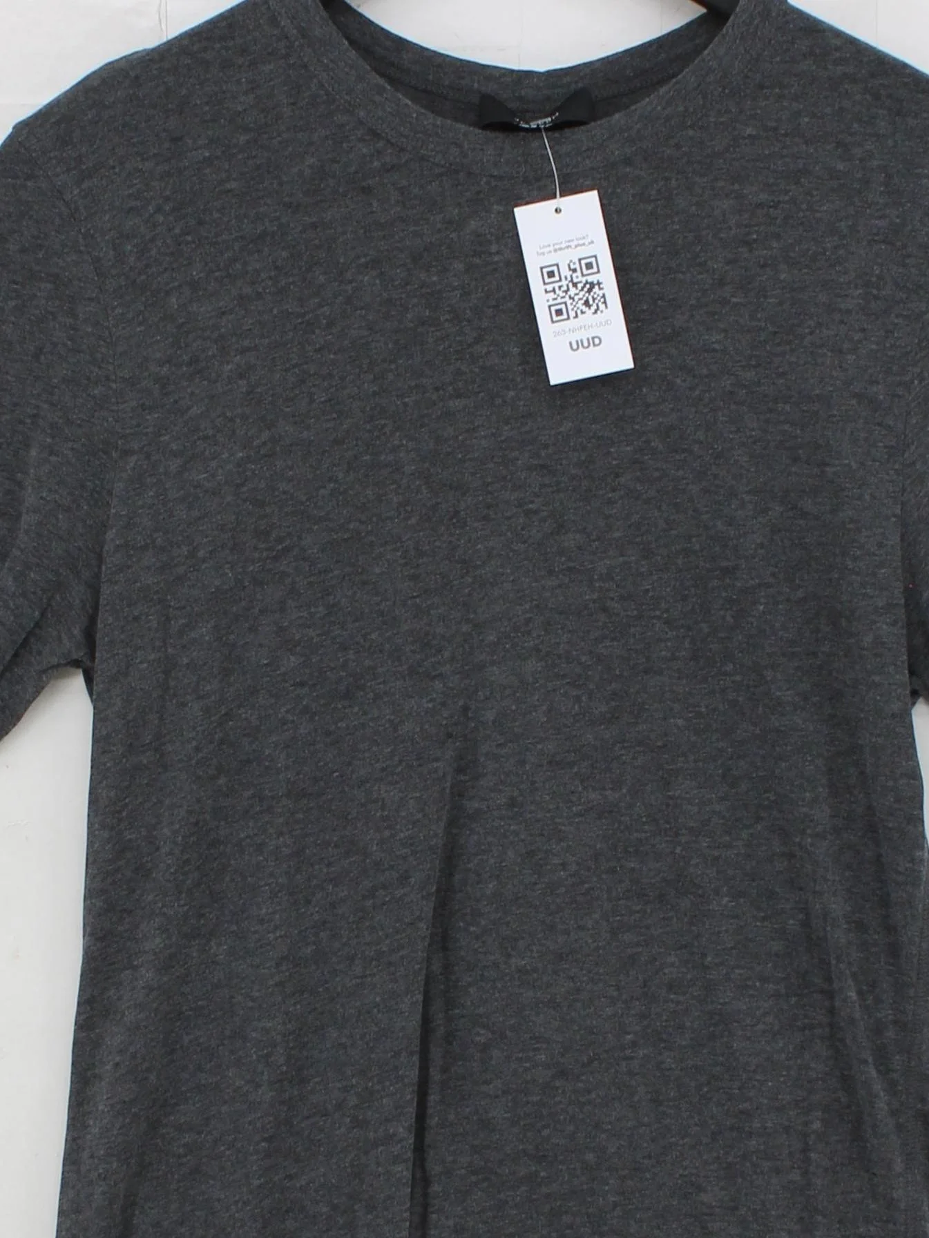 Joseph Men's T-Shirt M Grey Lyocell Modal with Cotton Basic - Image 3