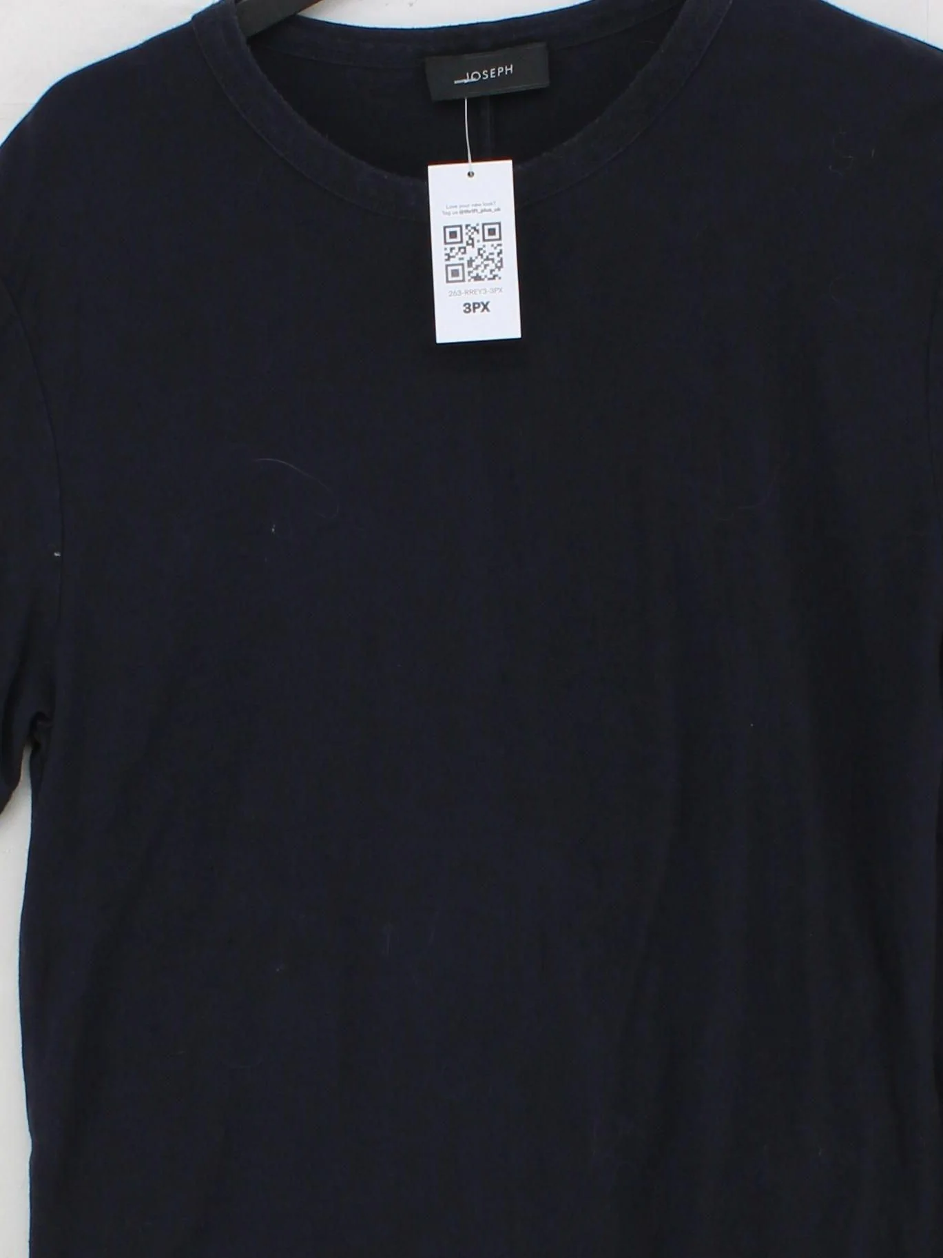 Joseph Men's T-Shirt S Blue 100% Cotton Basic - Image 3