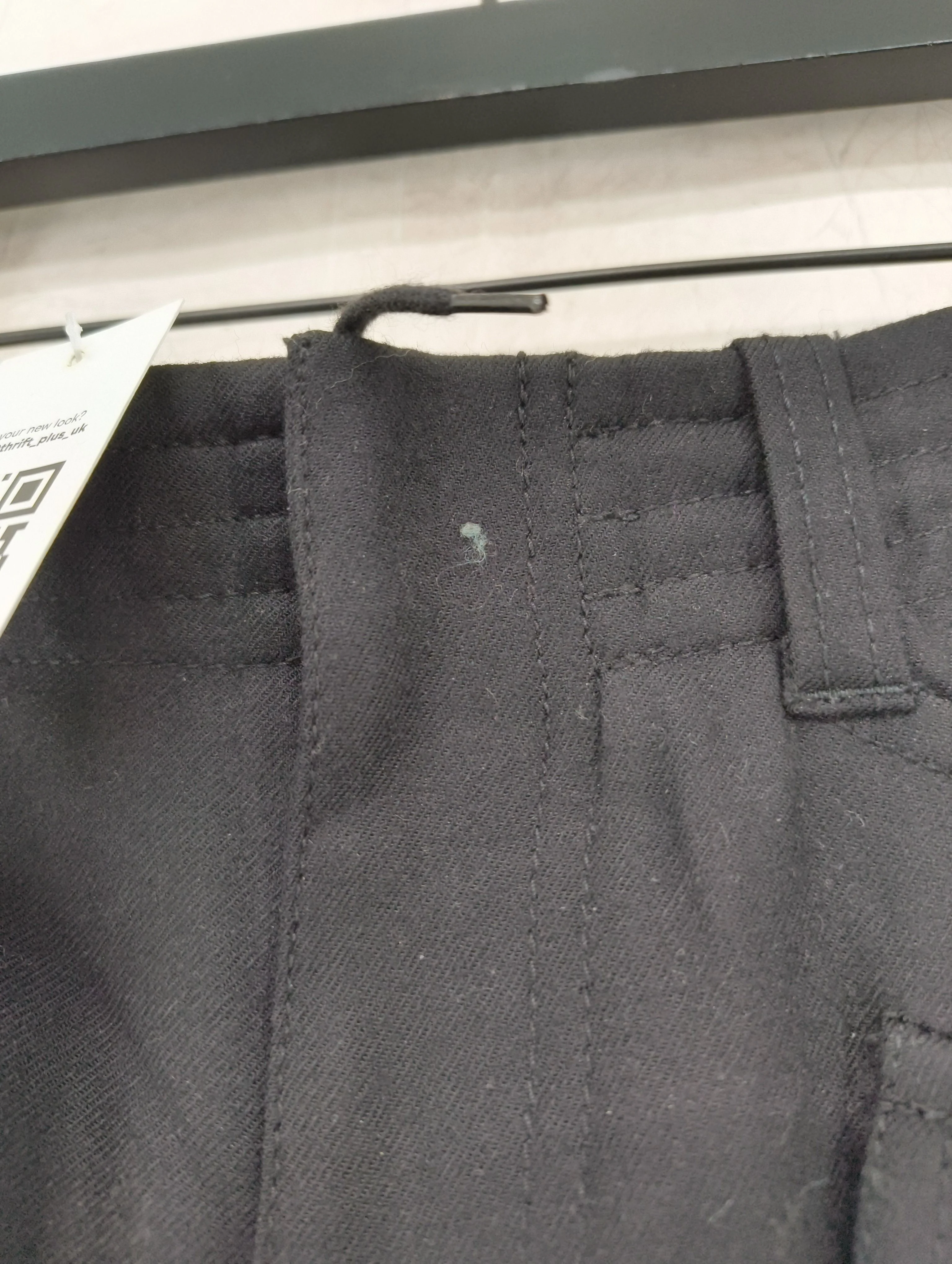 Joseph Men's Trousers XL Black 100% Wool Wide-Leg Cargo - Image 5