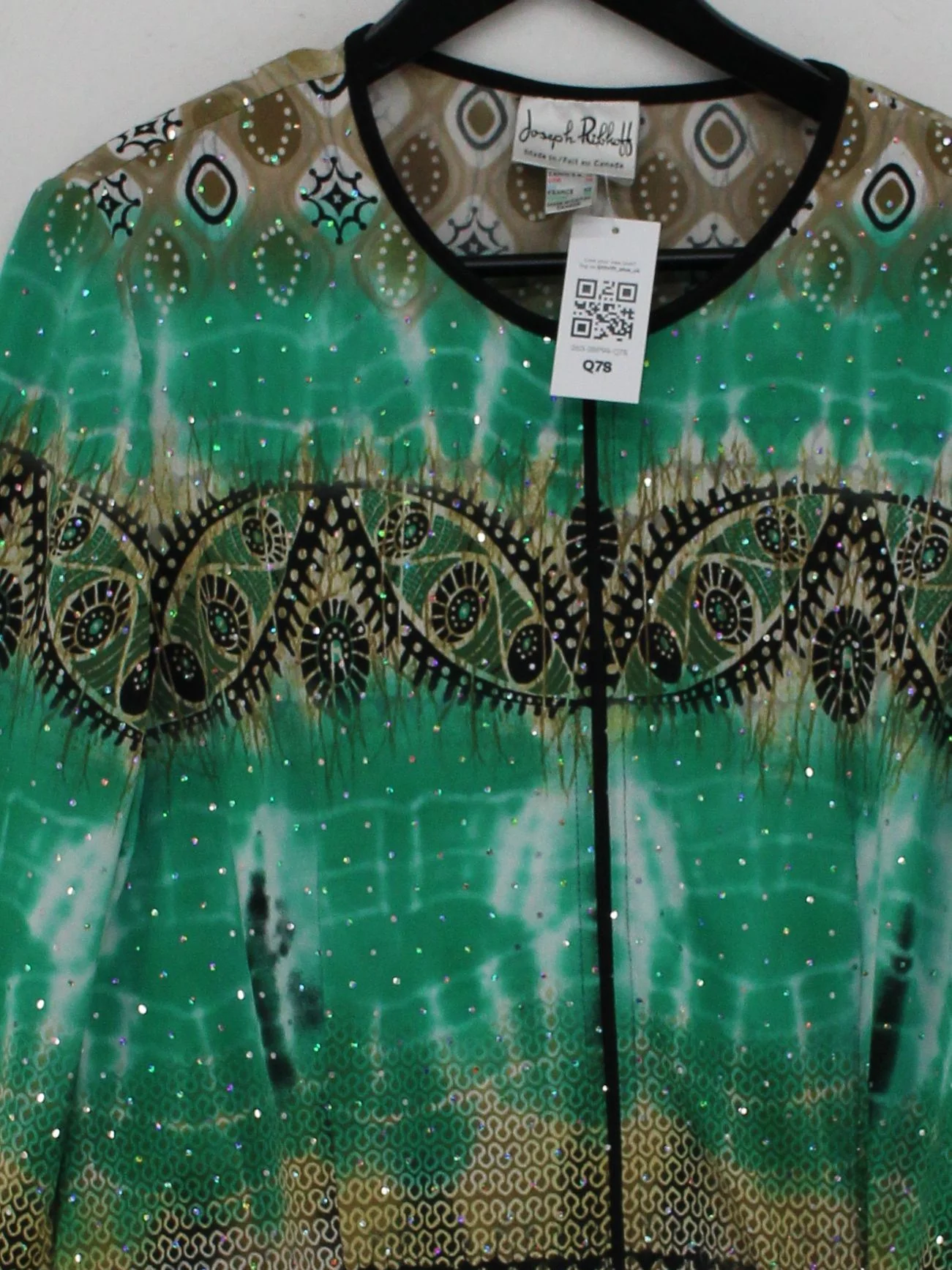 Joseph Ribkoff Bomber Jacket jacket green - Image 3