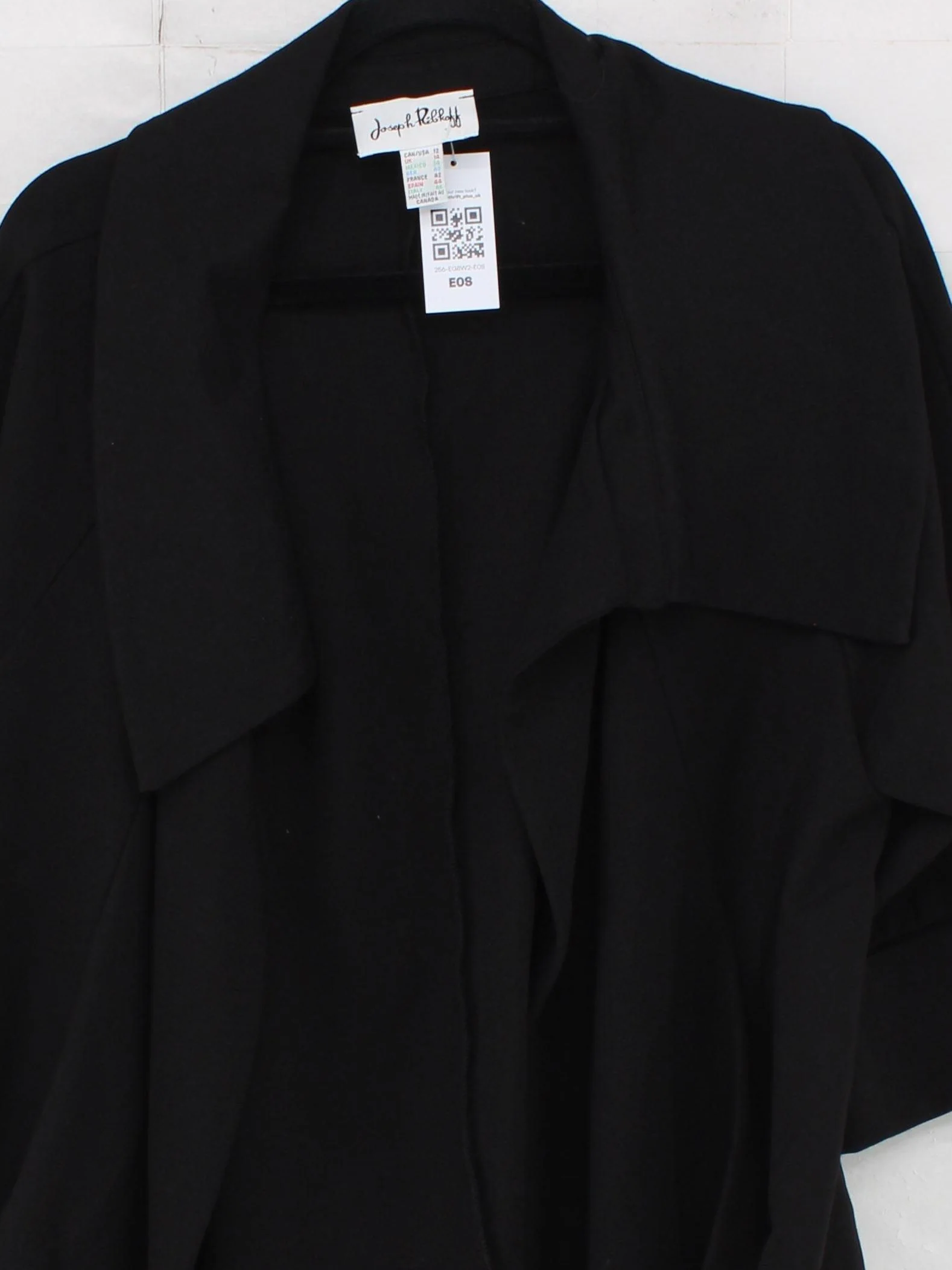 Joseph Ribkoff Overcoat jacket black - Image 3