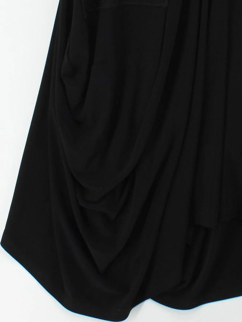 Joseph Ribkoff T-Shirt Midi Dress UK12 in Black - Image 4
