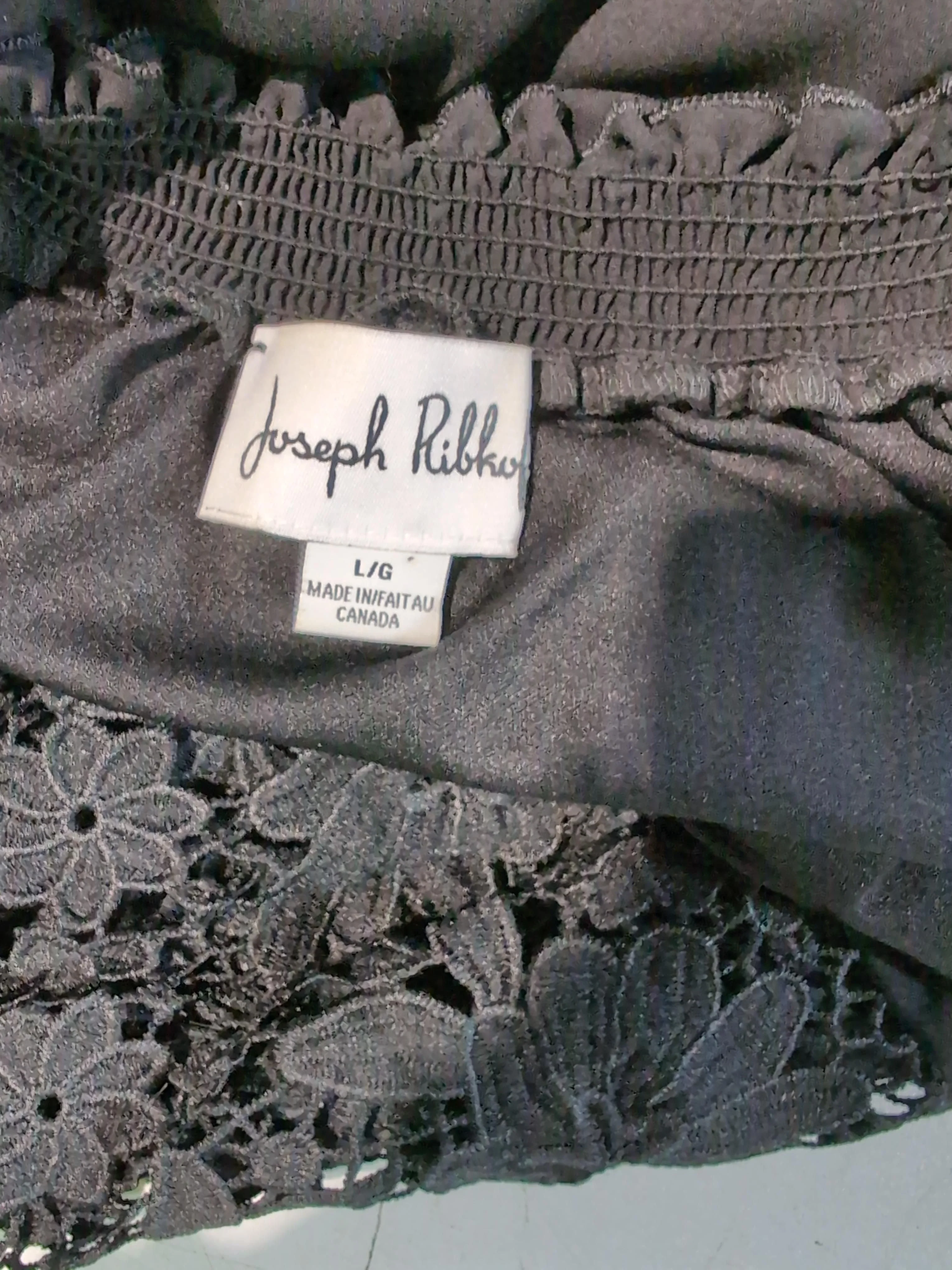 Joseph Ribkoff T-Shirt Mini Dress L in Black - Image 5