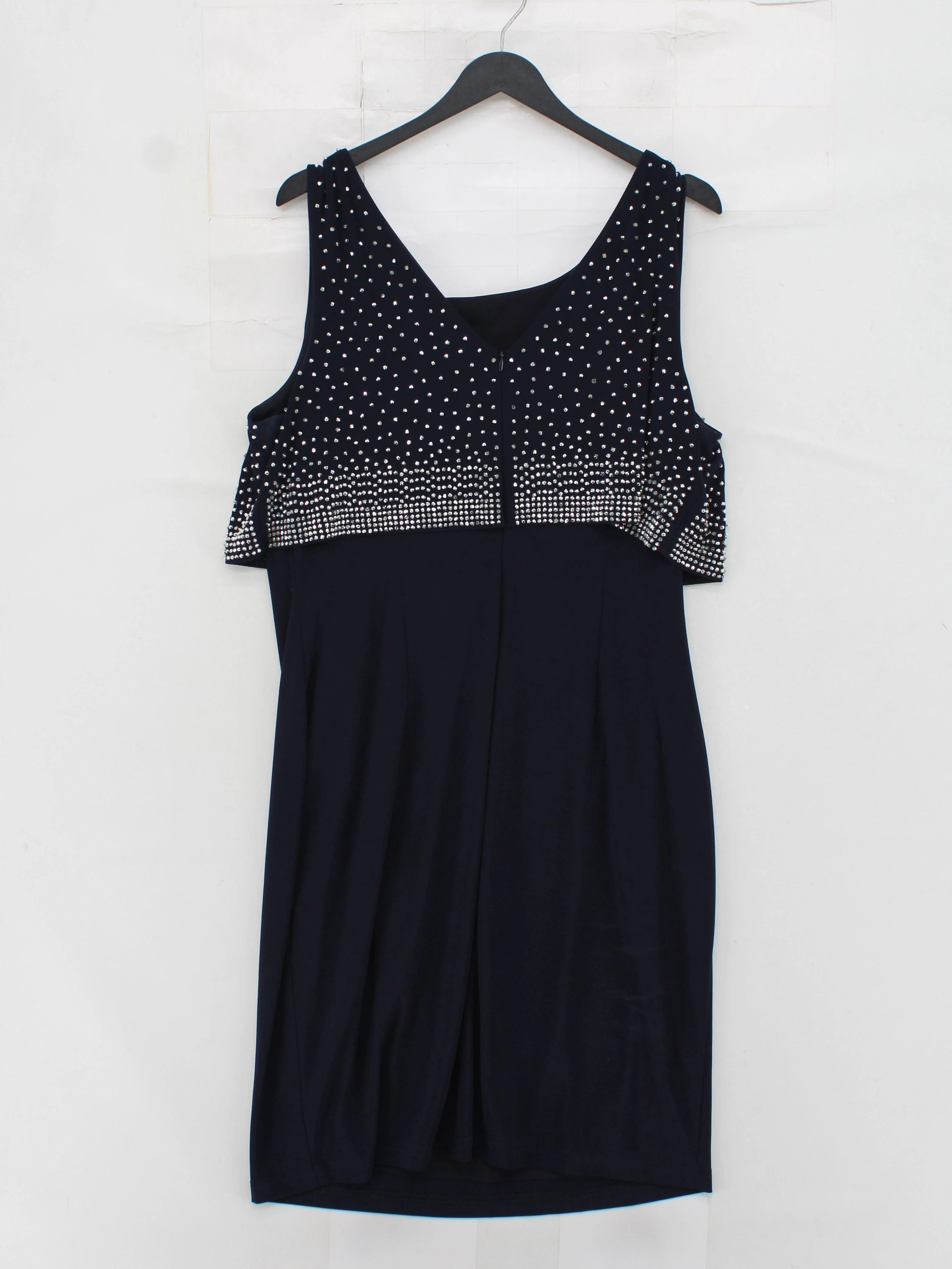 Joseph Ribkoff T-Shirt Mini Dress UK18 in Blue - Image 2