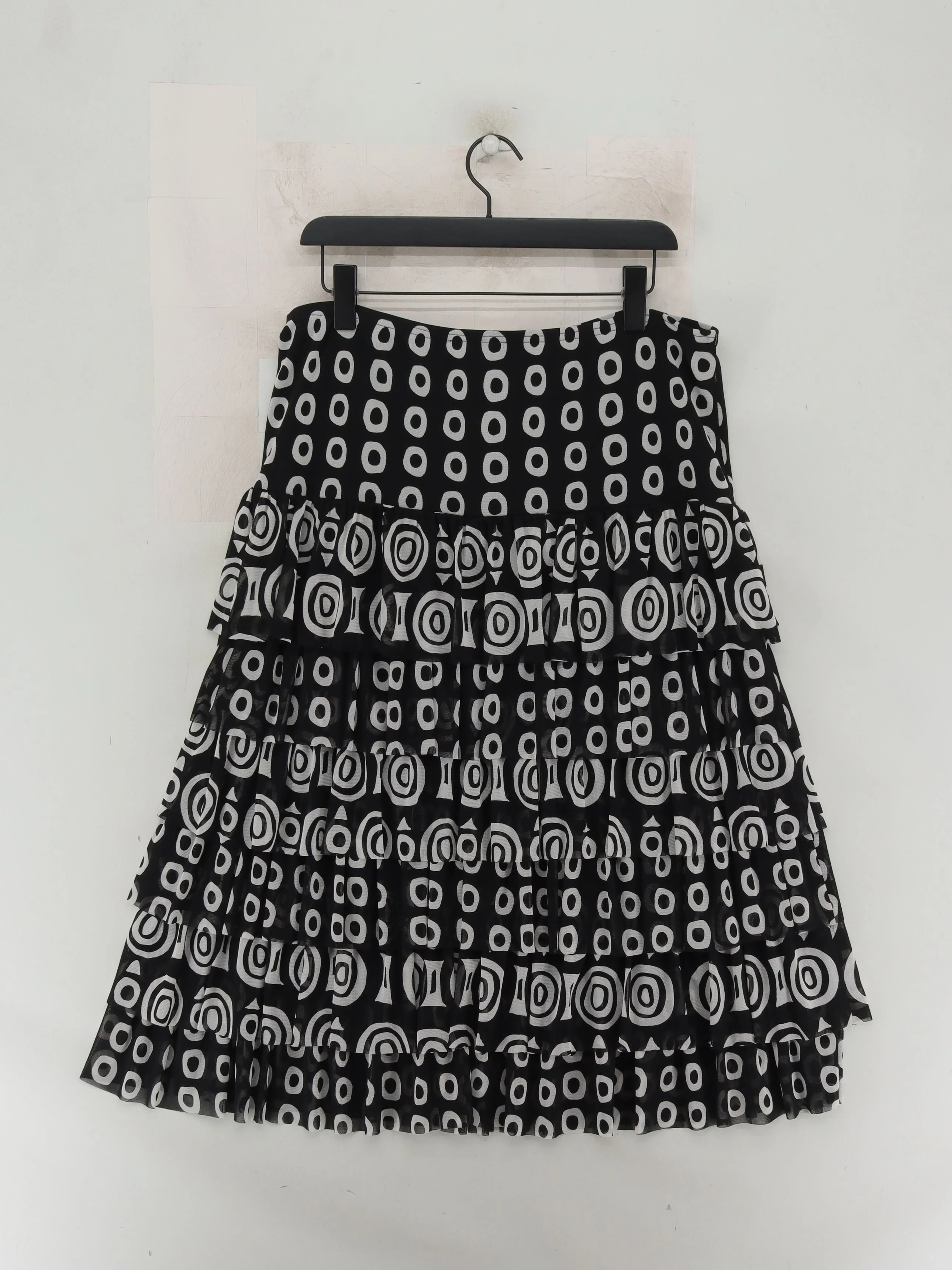 Joseph Ribkoff Women's Midi Skirt UK 16 Multi Polyester - Image 2