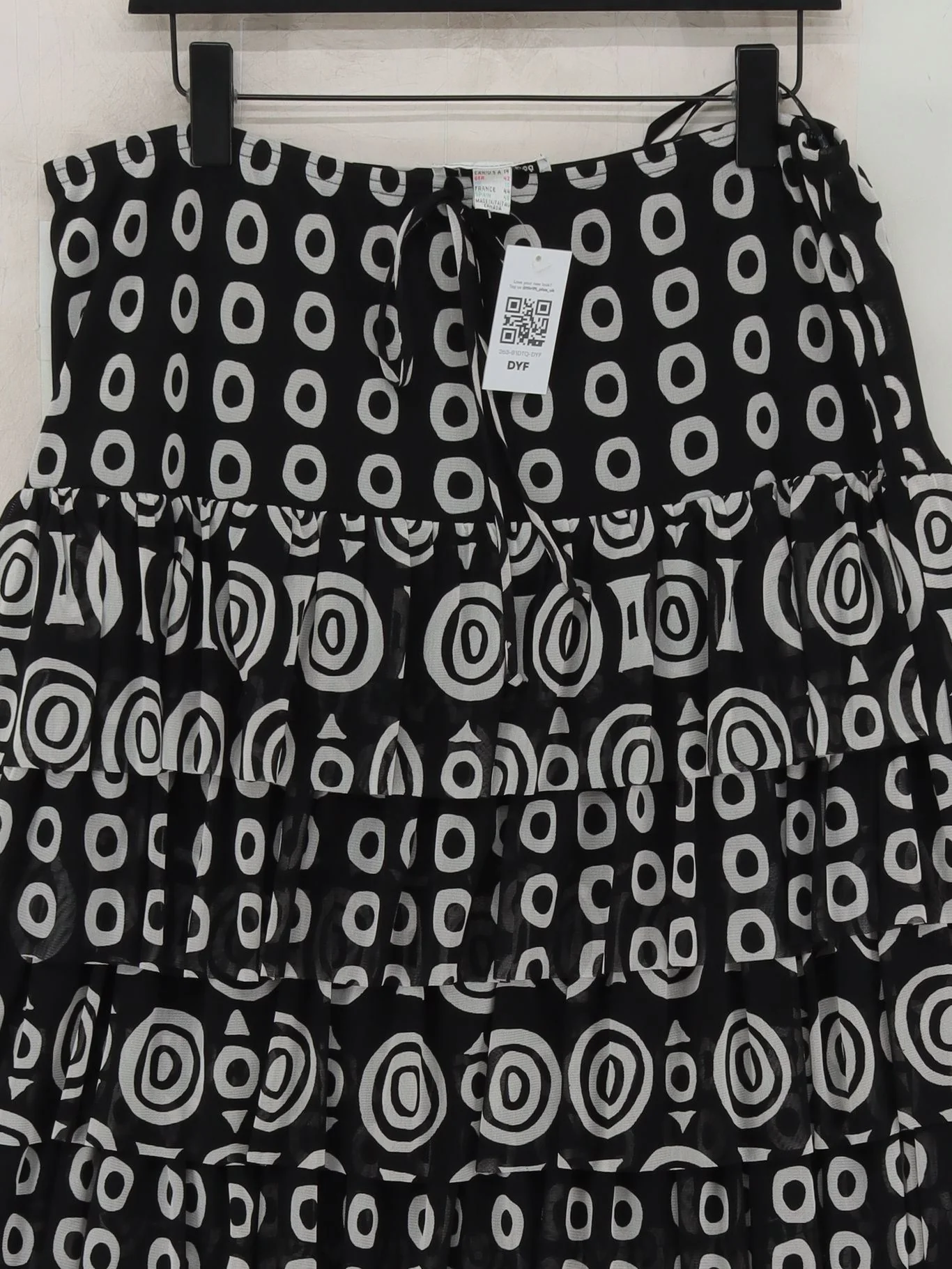 Joseph Ribkoff Women's Midi Skirt UK 16 Multi Polyester - Image 3