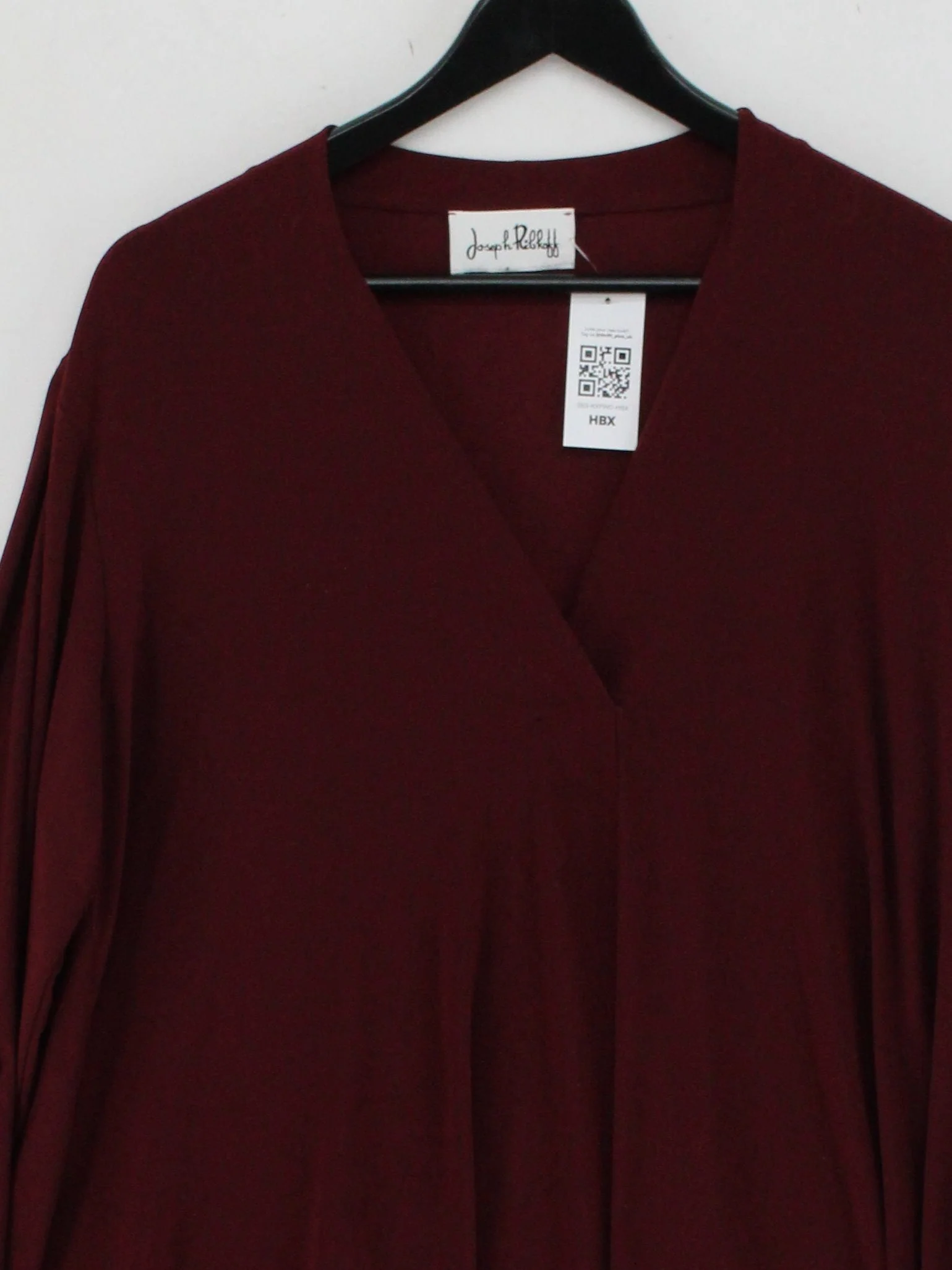 Joseph Ribkoff Women's Top L Red Polyester with Elastane Basic - Image 3
