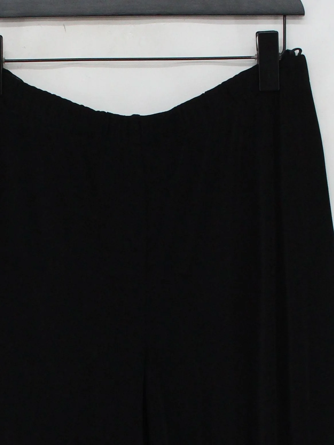 Joseph Ribkoff Women's Trousers M Black 100% Other Wide-Leg Sweatpants - Image 3