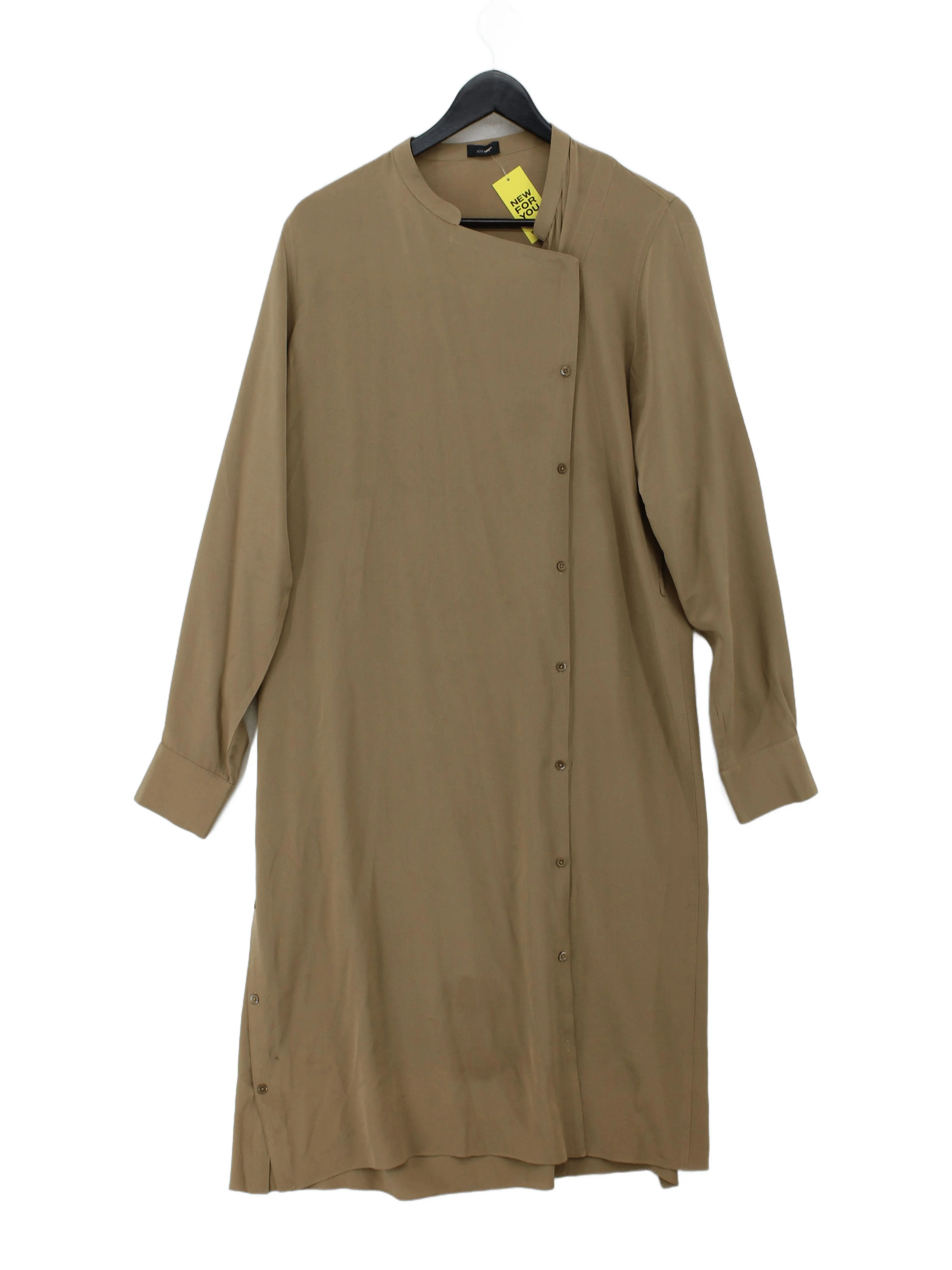 Joseph Shirt Midi Dress in Tan