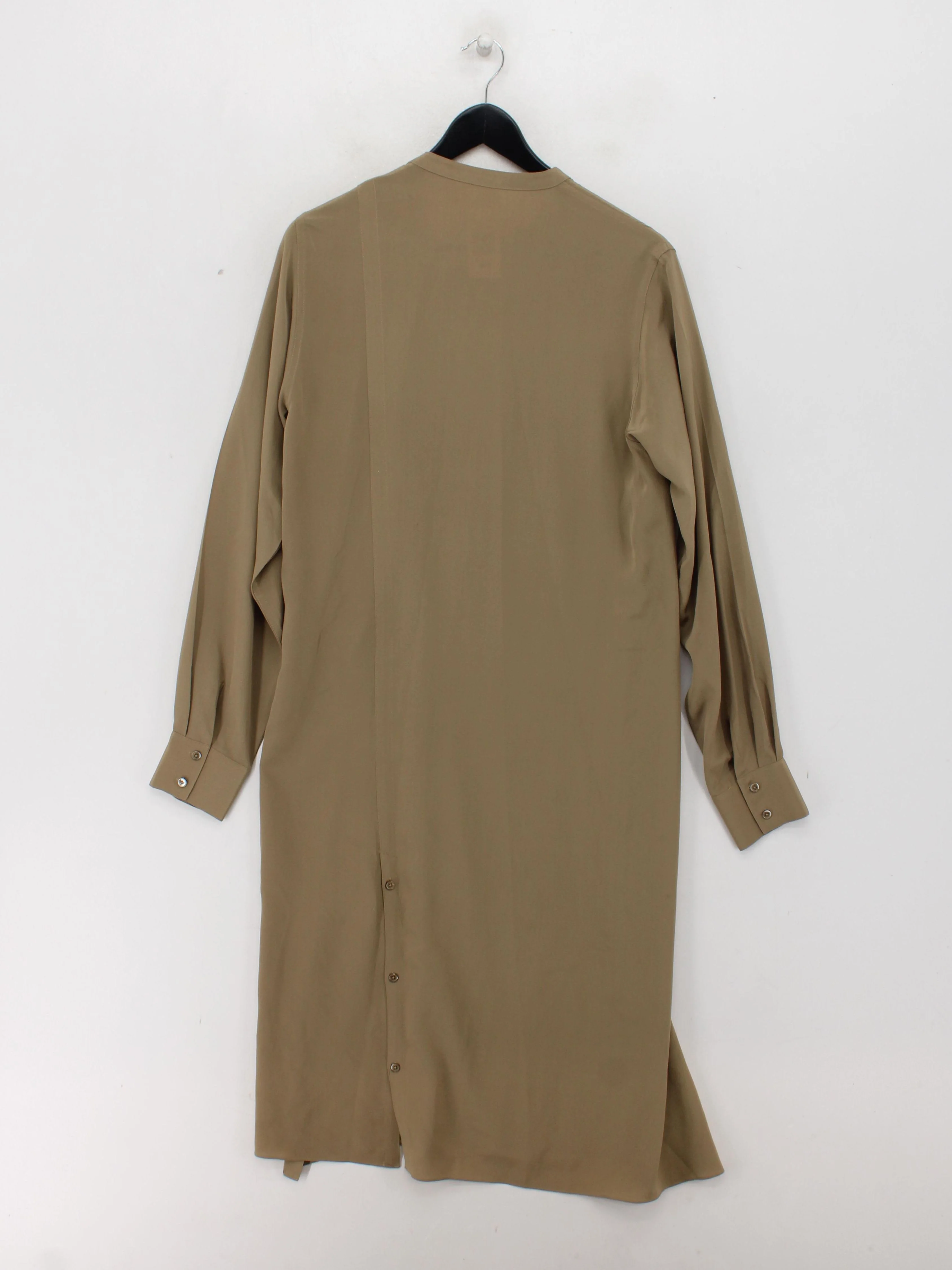 Joseph Shirt Midi Dress in Tan - Image 2