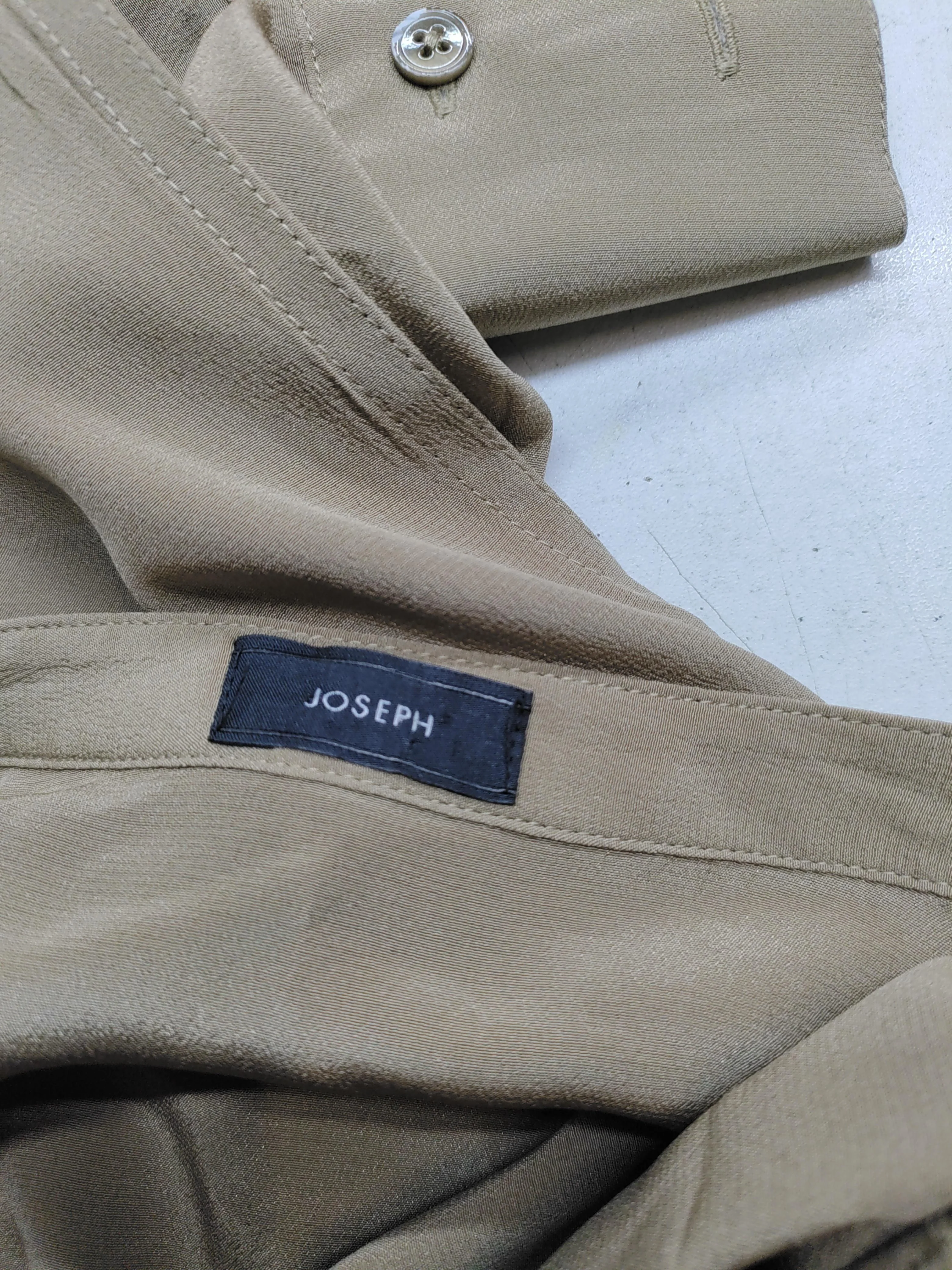 Joseph Shirt Midi Dress in Tan - Image 6