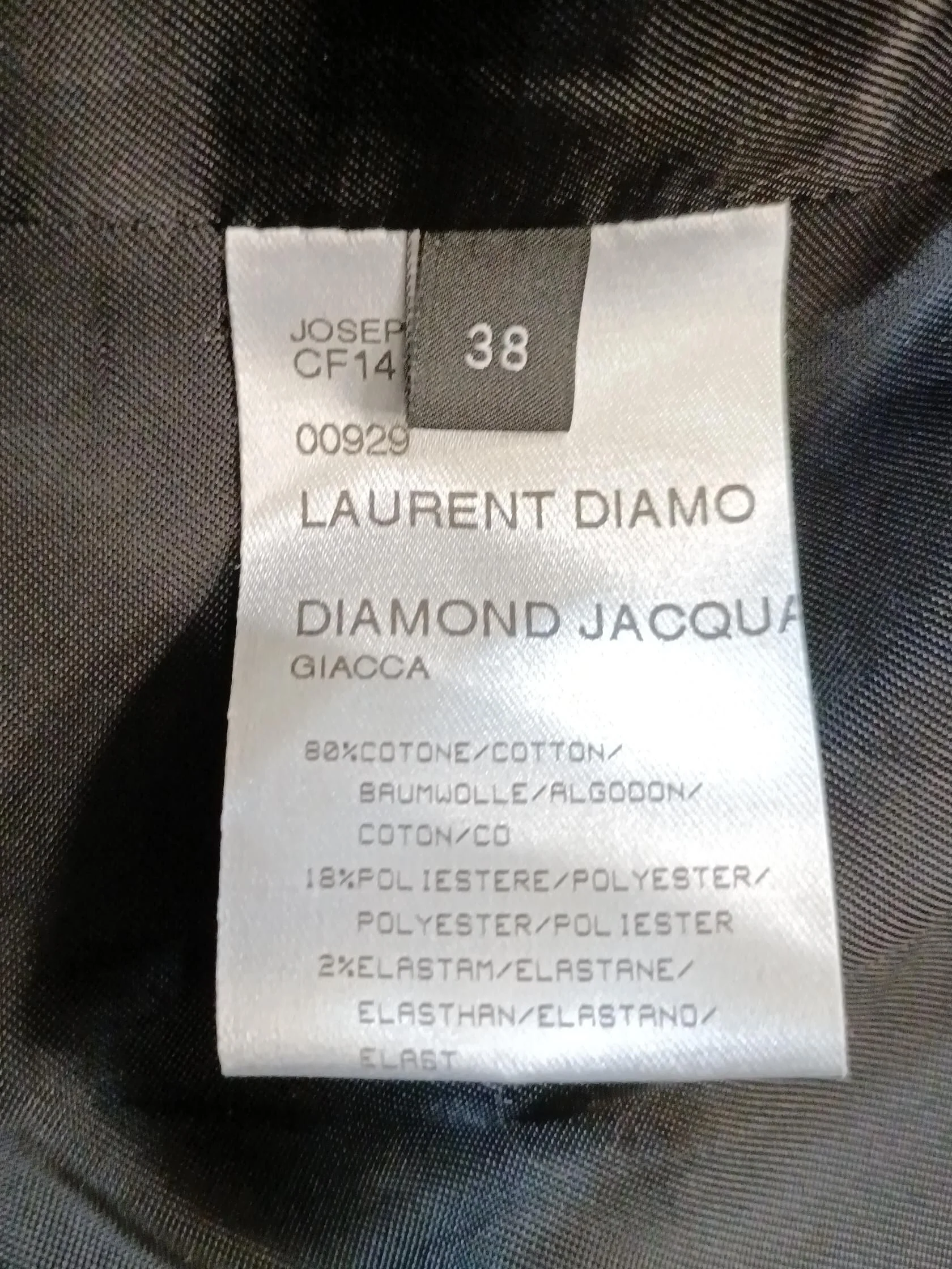 Joseph Women's Blazer UK 10 Black Cotton with Polyester, Elastane Overcoat - Image 7