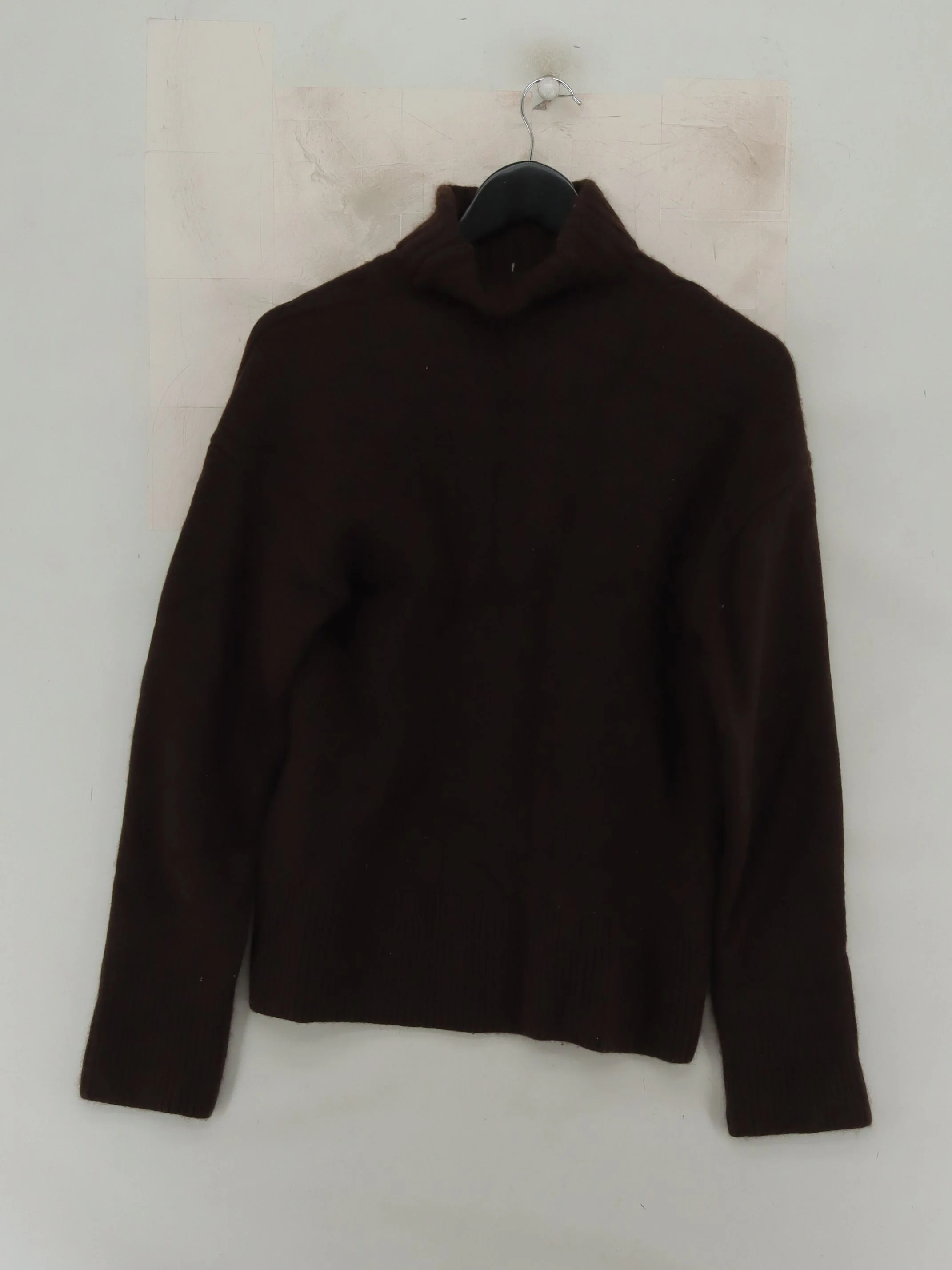 Joseph Women's Jumper XS Brown 100% Cashmere High Neck Pullover - Image 2