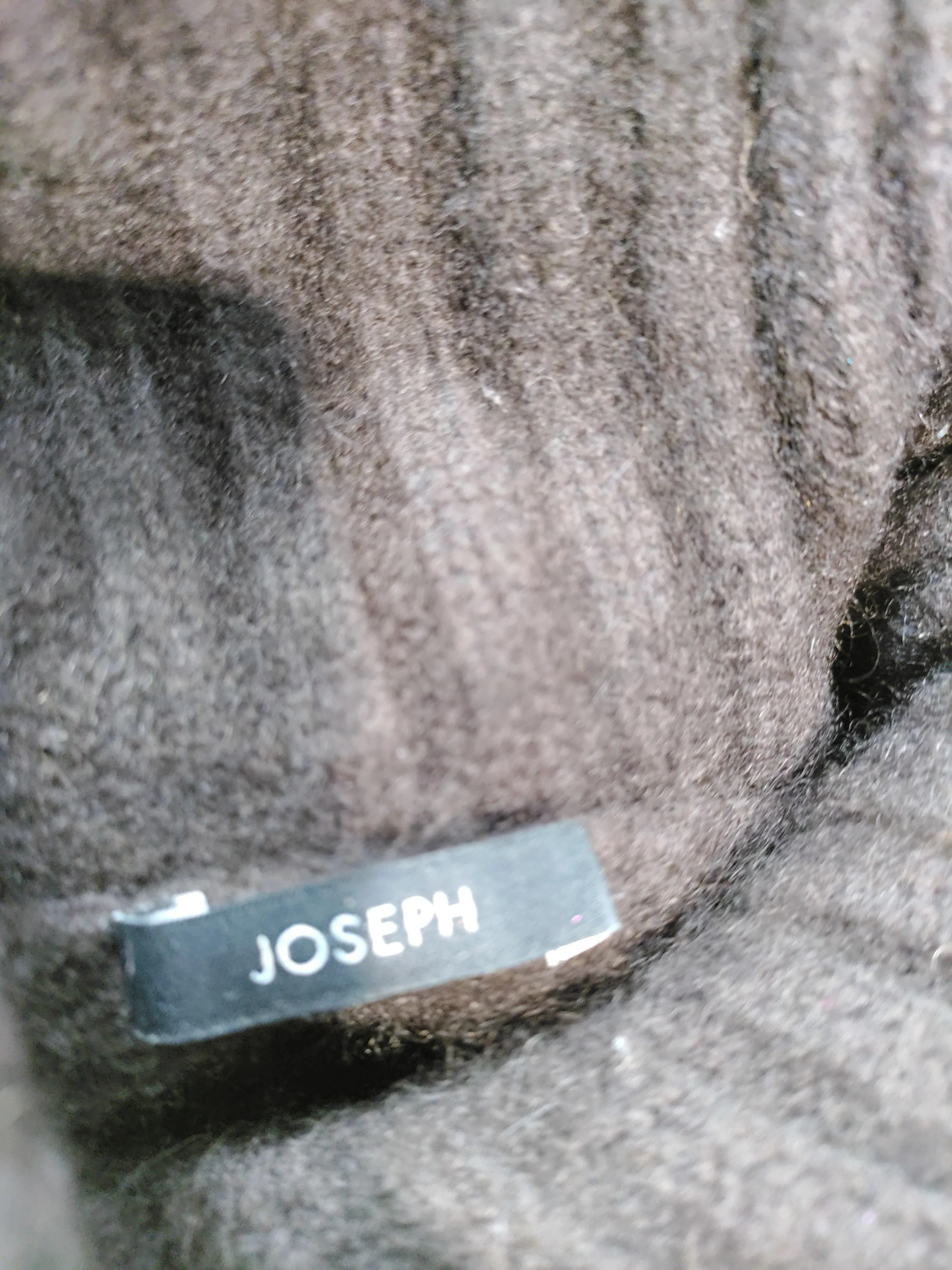 Joseph Women's Jumper XS Brown 100% Cashmere High Neck Pullover - Image 5