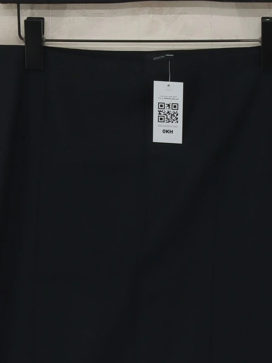 Joseph Women's Mini Skirt UK 12 Black Wool with Acetate, Polyester Short Mini - Image 3