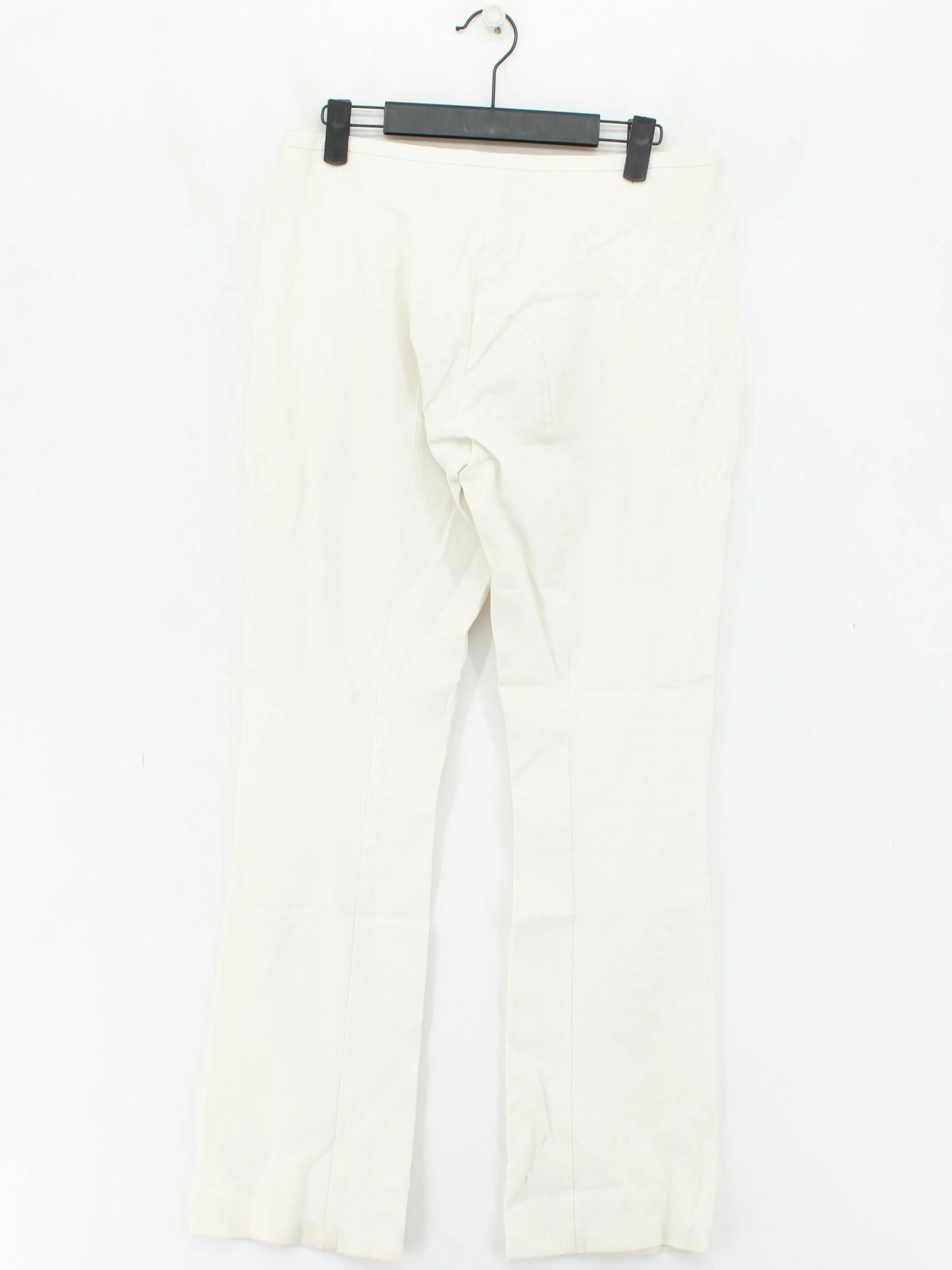 Joseph Women's Trousers L Cream 100% Other Straight Chino - Image 2