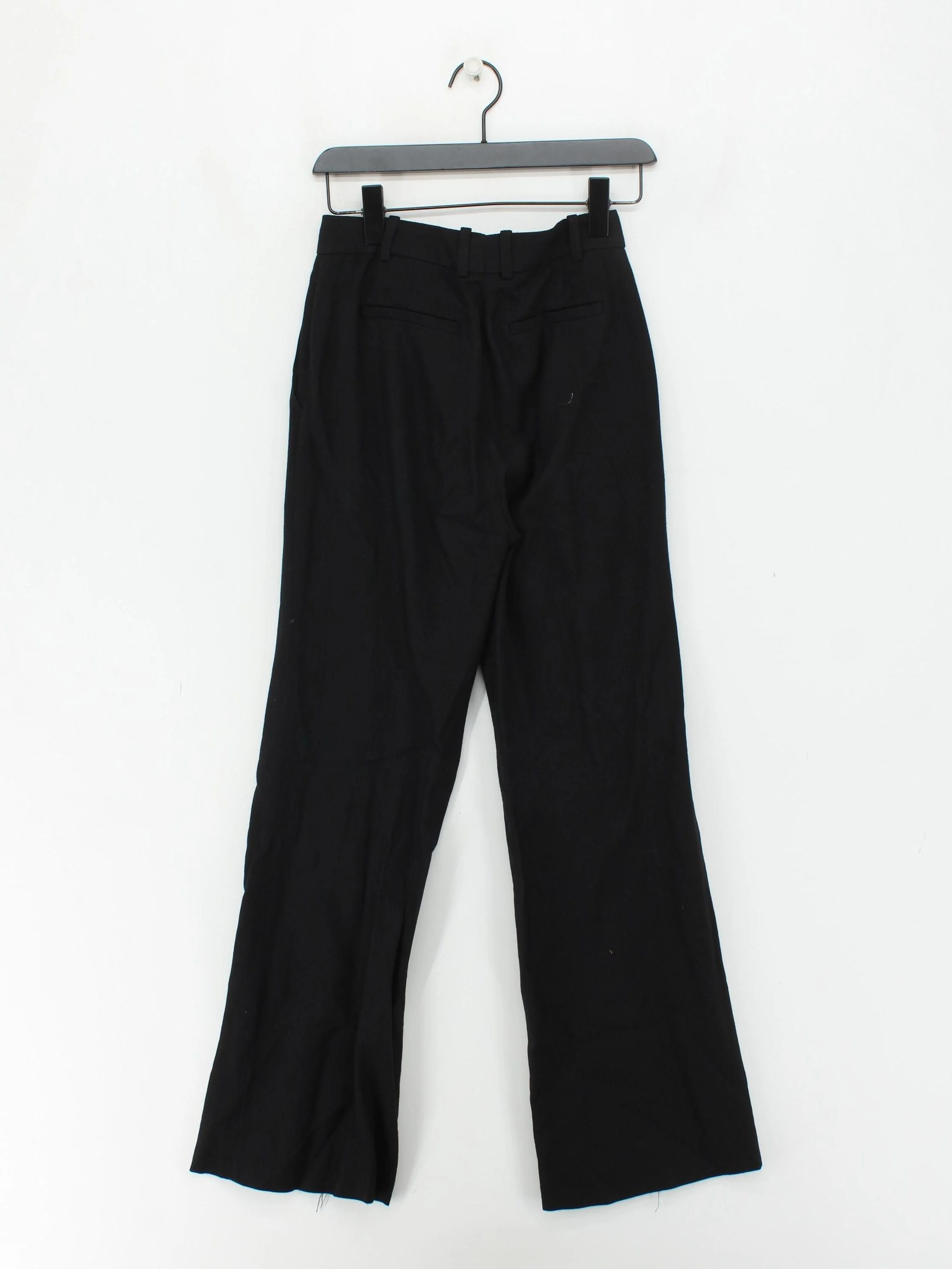 Joseph Women's Trousers W 26 in Black 100% Viscose Wide-Leg Chino - Image 2