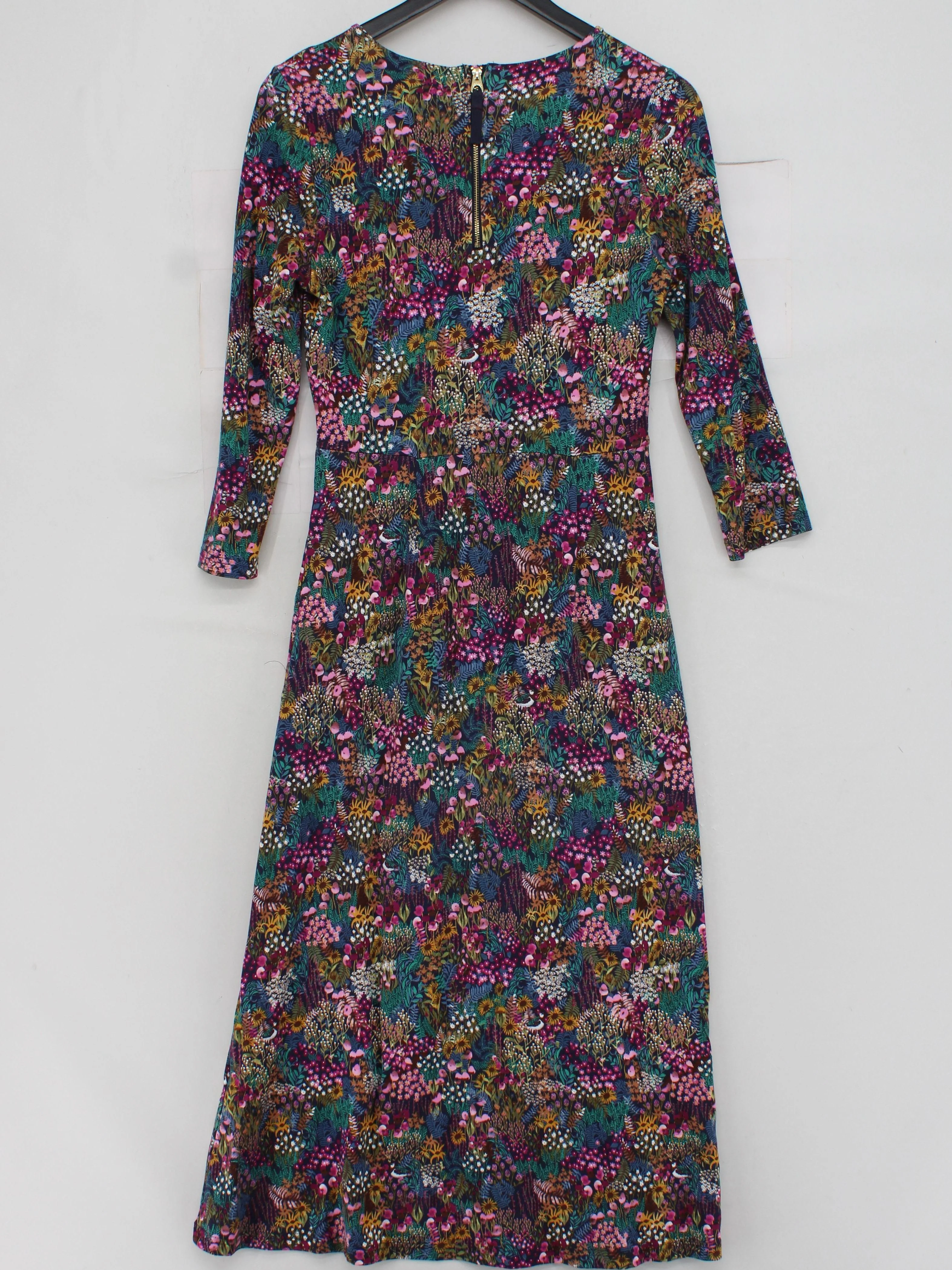 Joules A-Line Midi Dress UK8 in Multi - Image 2
