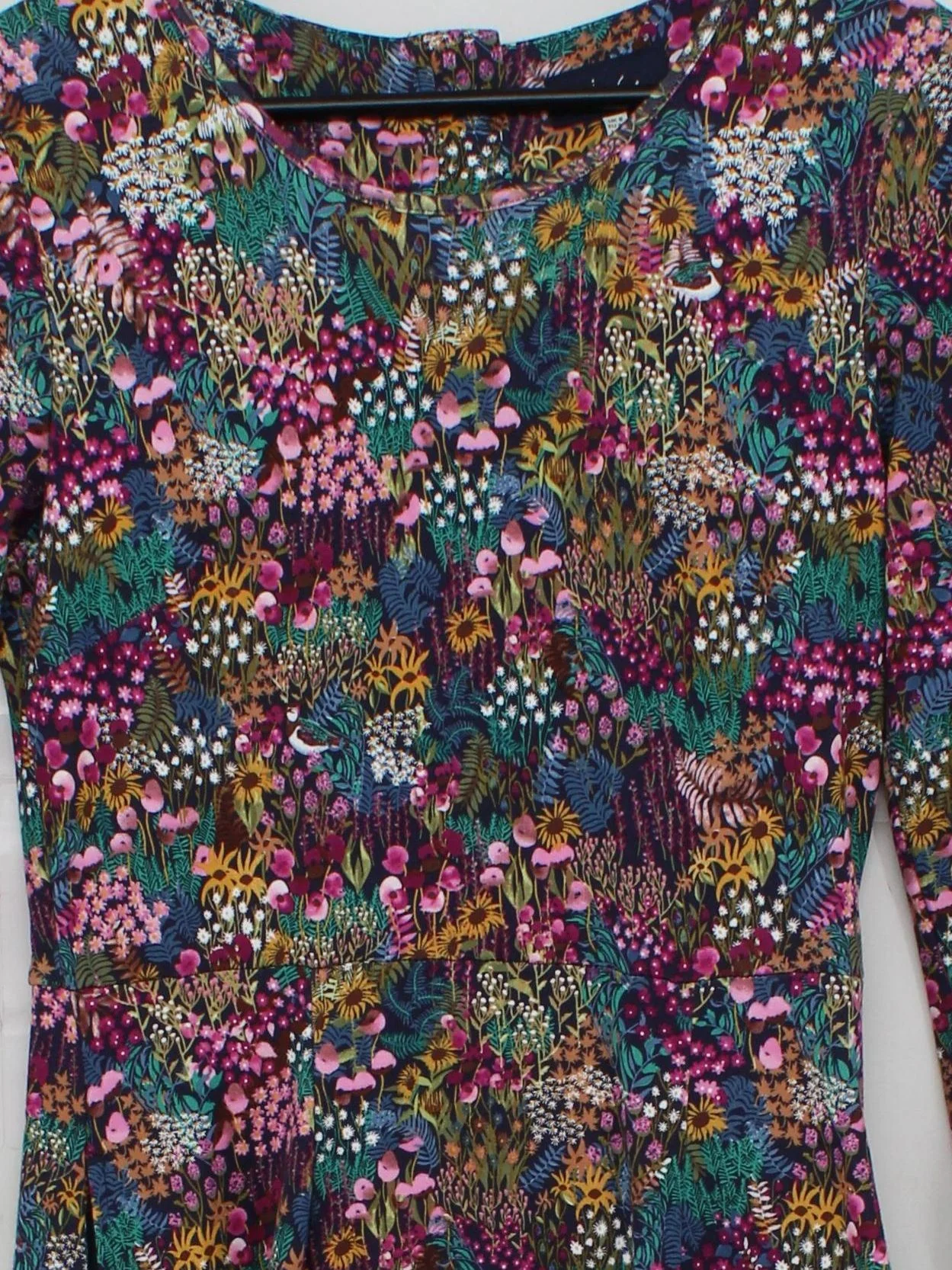 Joules A-Line Midi Dress UK8 in Multi - Image 3