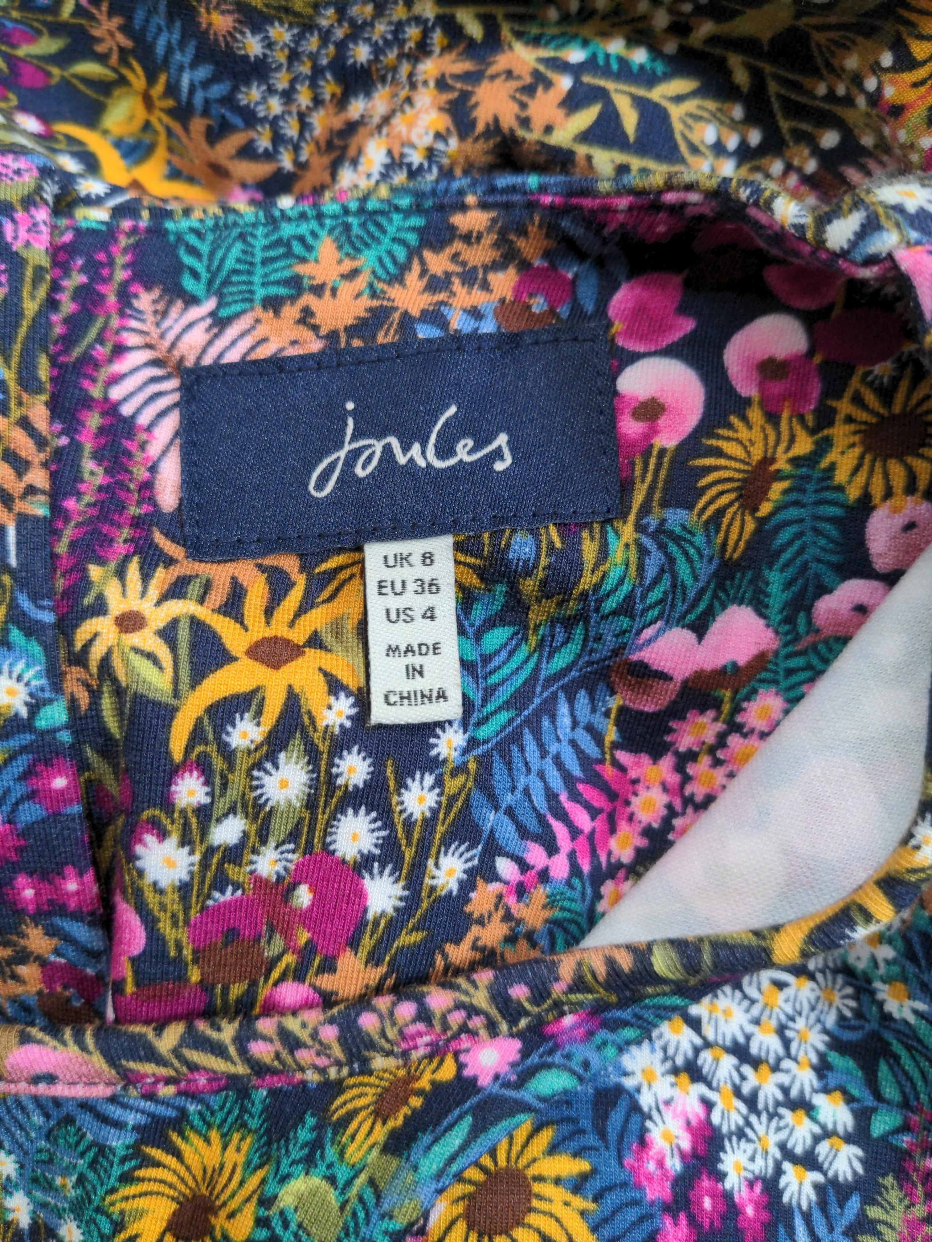 Joules A-Line Midi Dress UK8 in Multi - Image 5