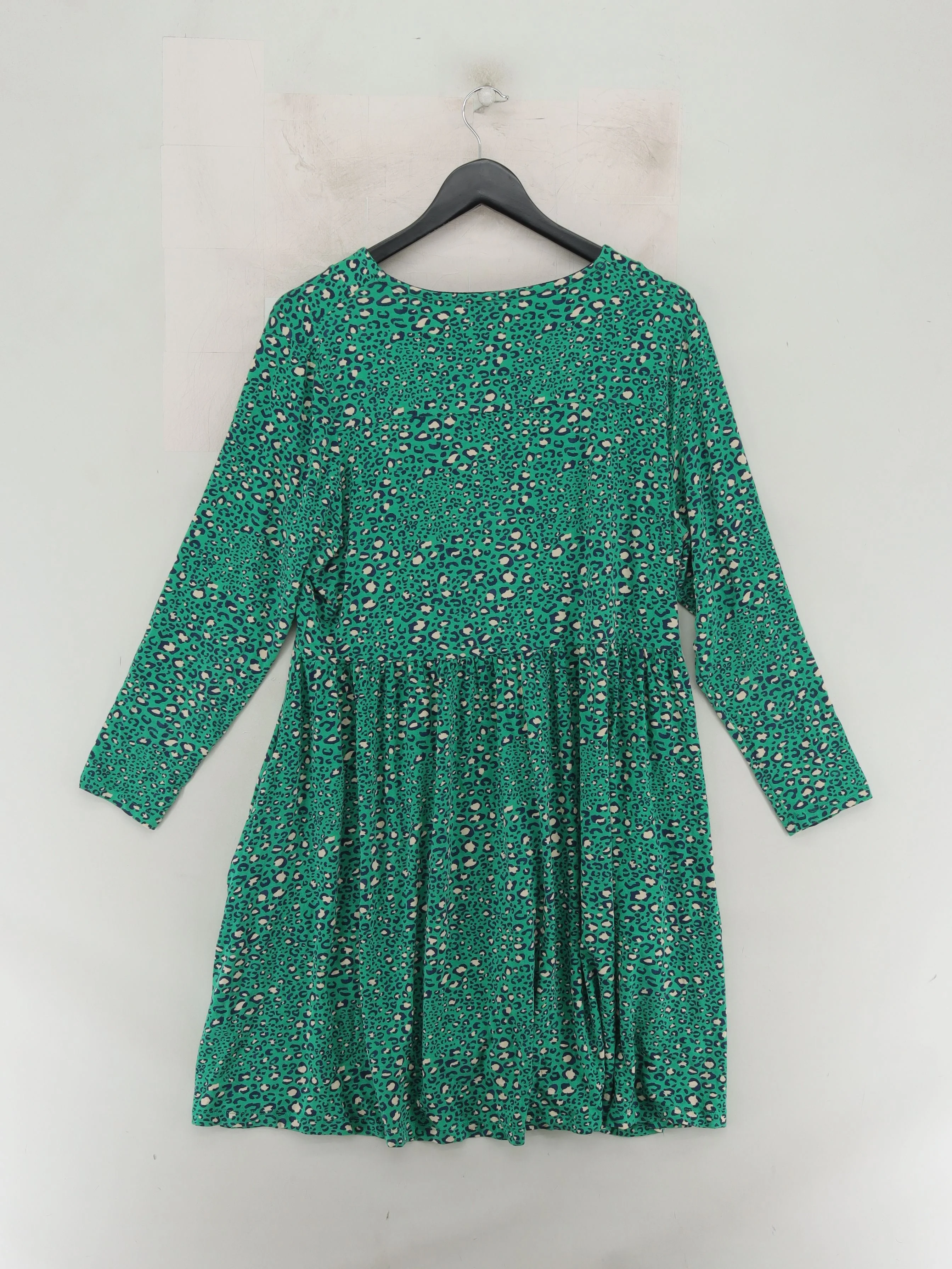 Joules Jumper Mini Dress UK16 in Green - Image 2