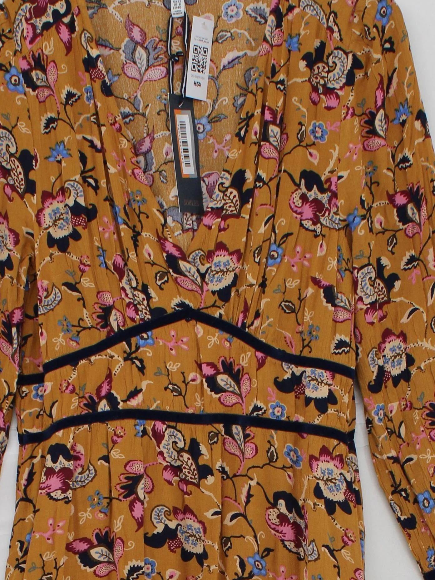 Joules Maxi Dress UK12 in Yellow - Image 3