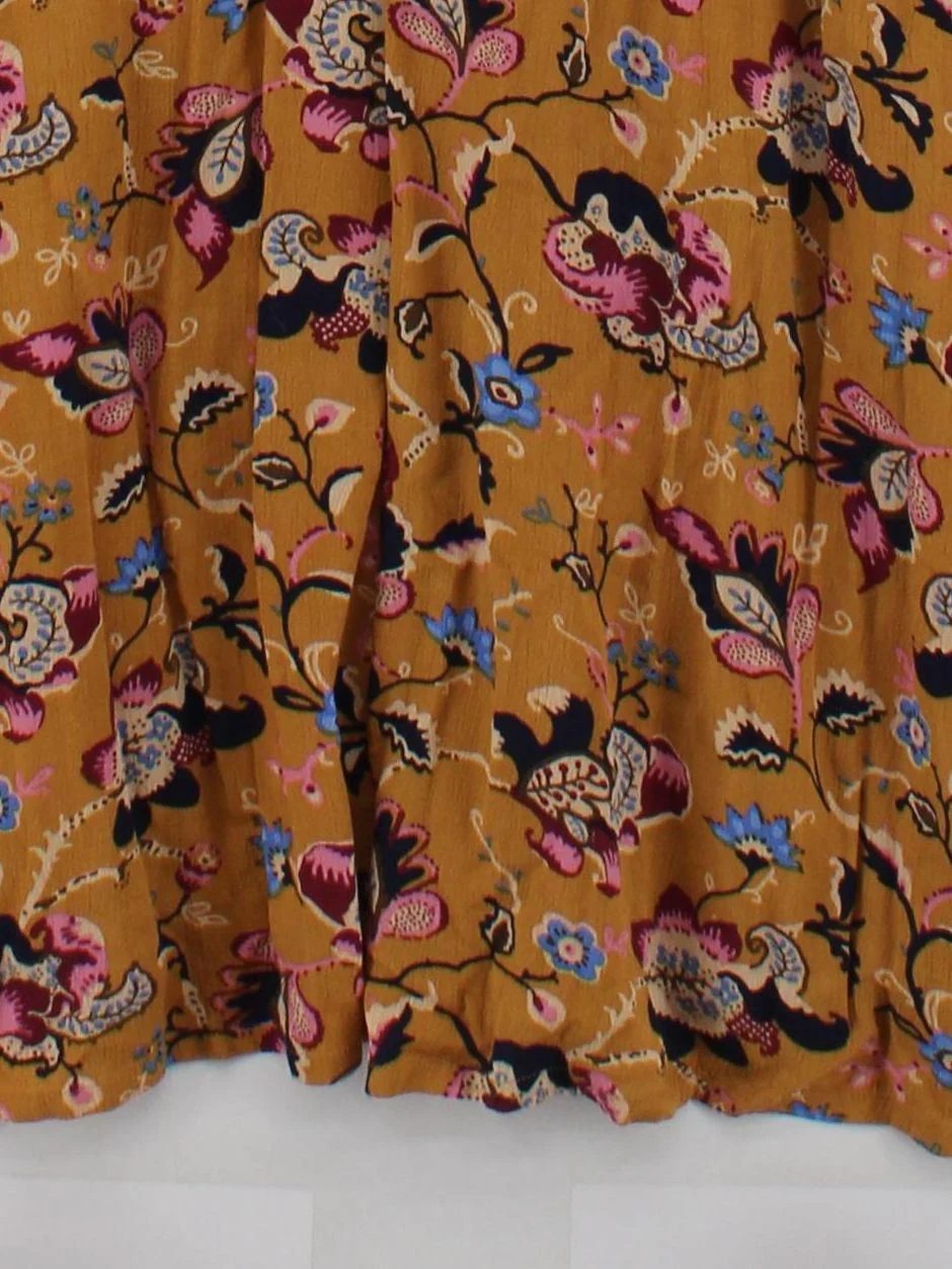 Joules Maxi Dress UK12 in Yellow - Image 4
