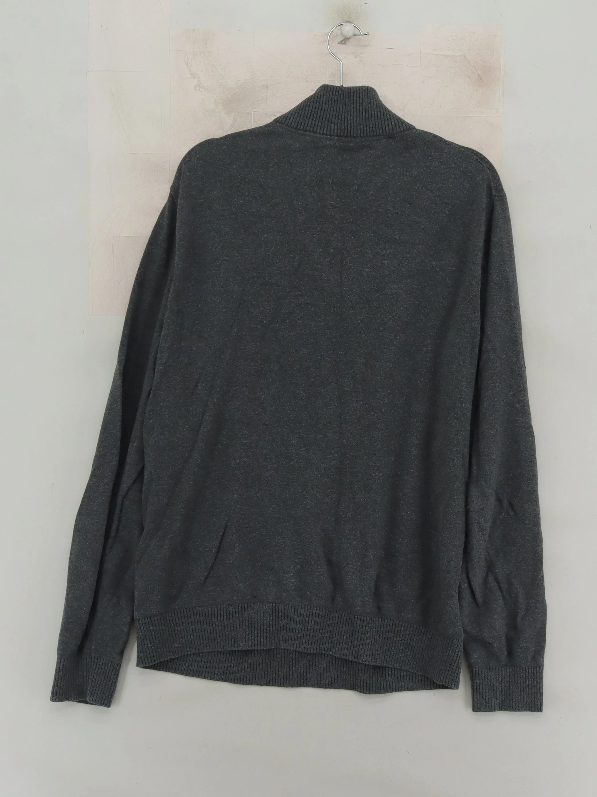 Joules Men's Jumper M Grey 100% Cotton High Neck Pullover - Image 2